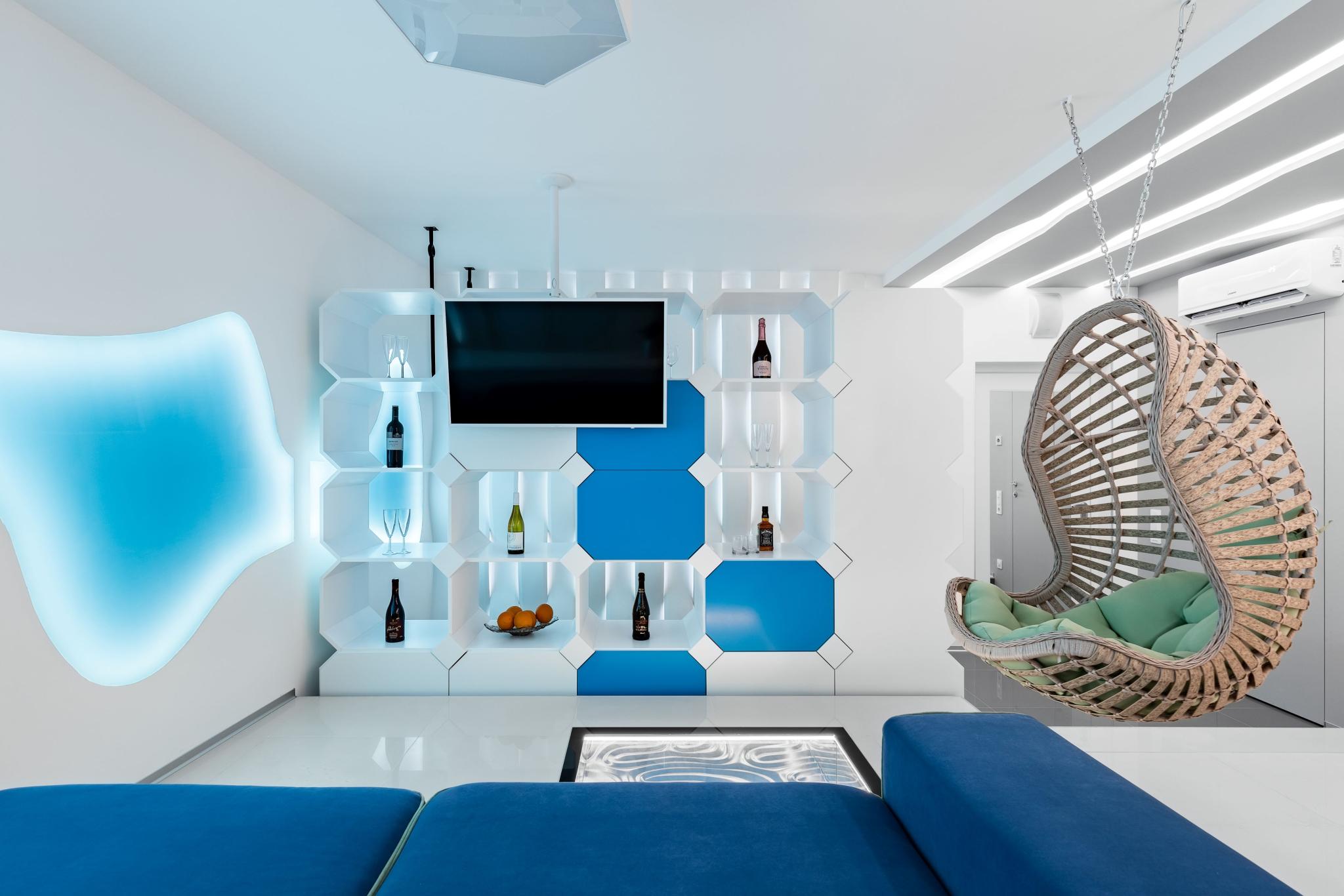 2-комнатные апартаменты люкс Космос и Зелёные