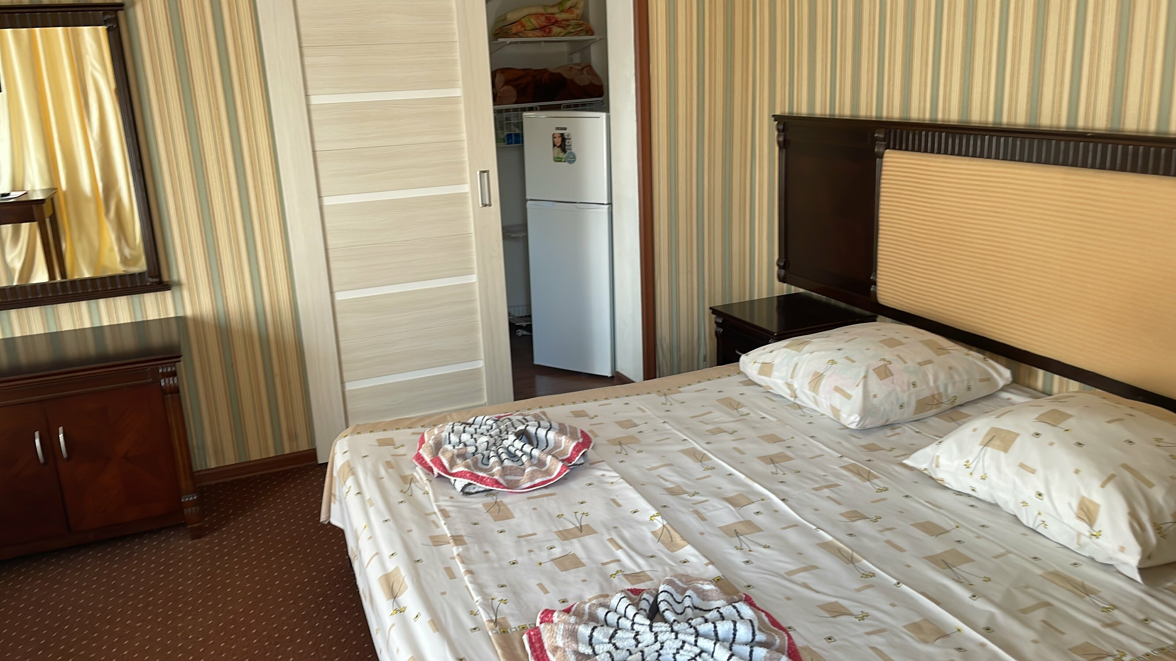 Трехместный номер с балконом