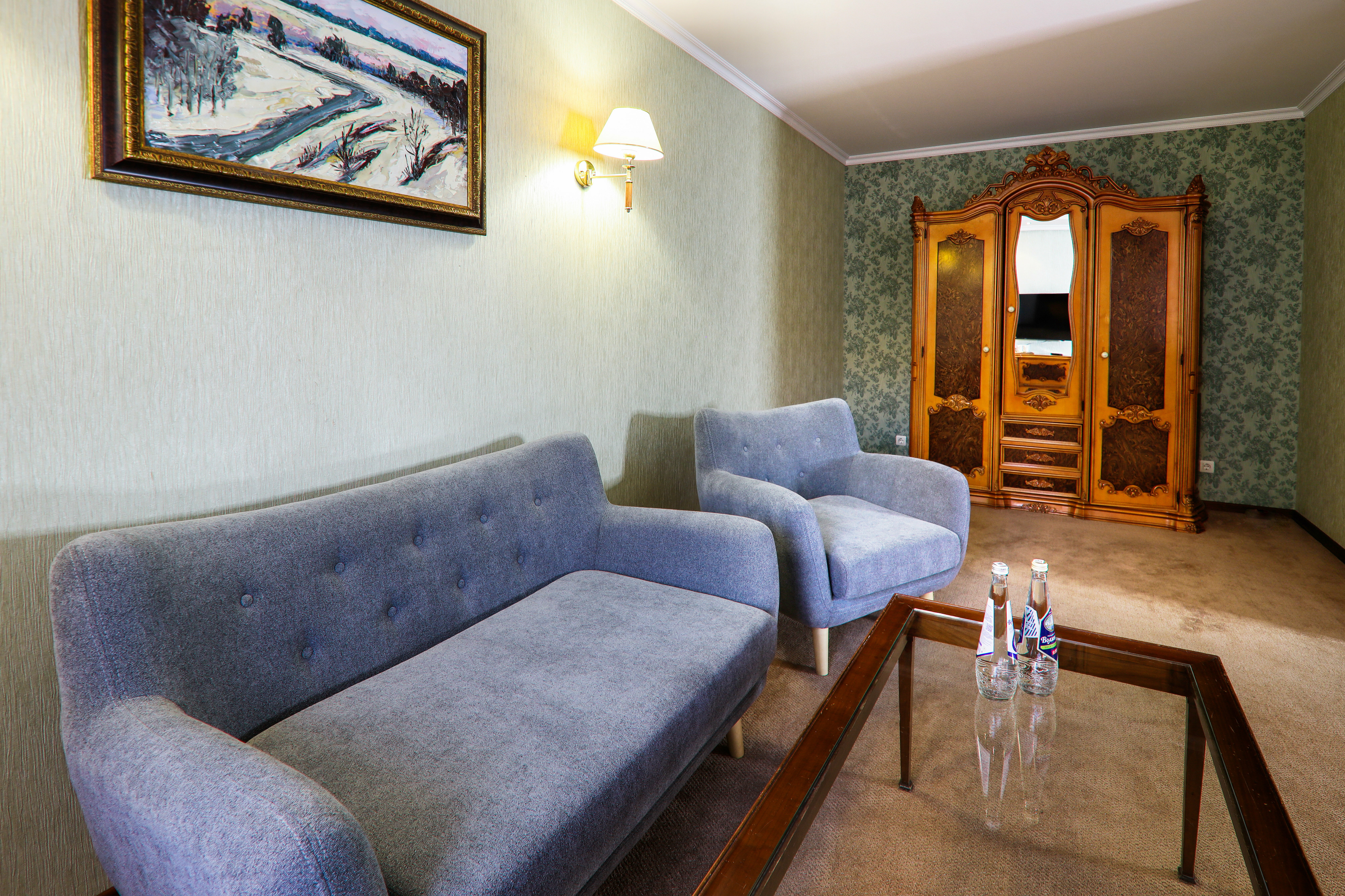 Двухместный номер с 1 кроватью и собственной ванной комнатой