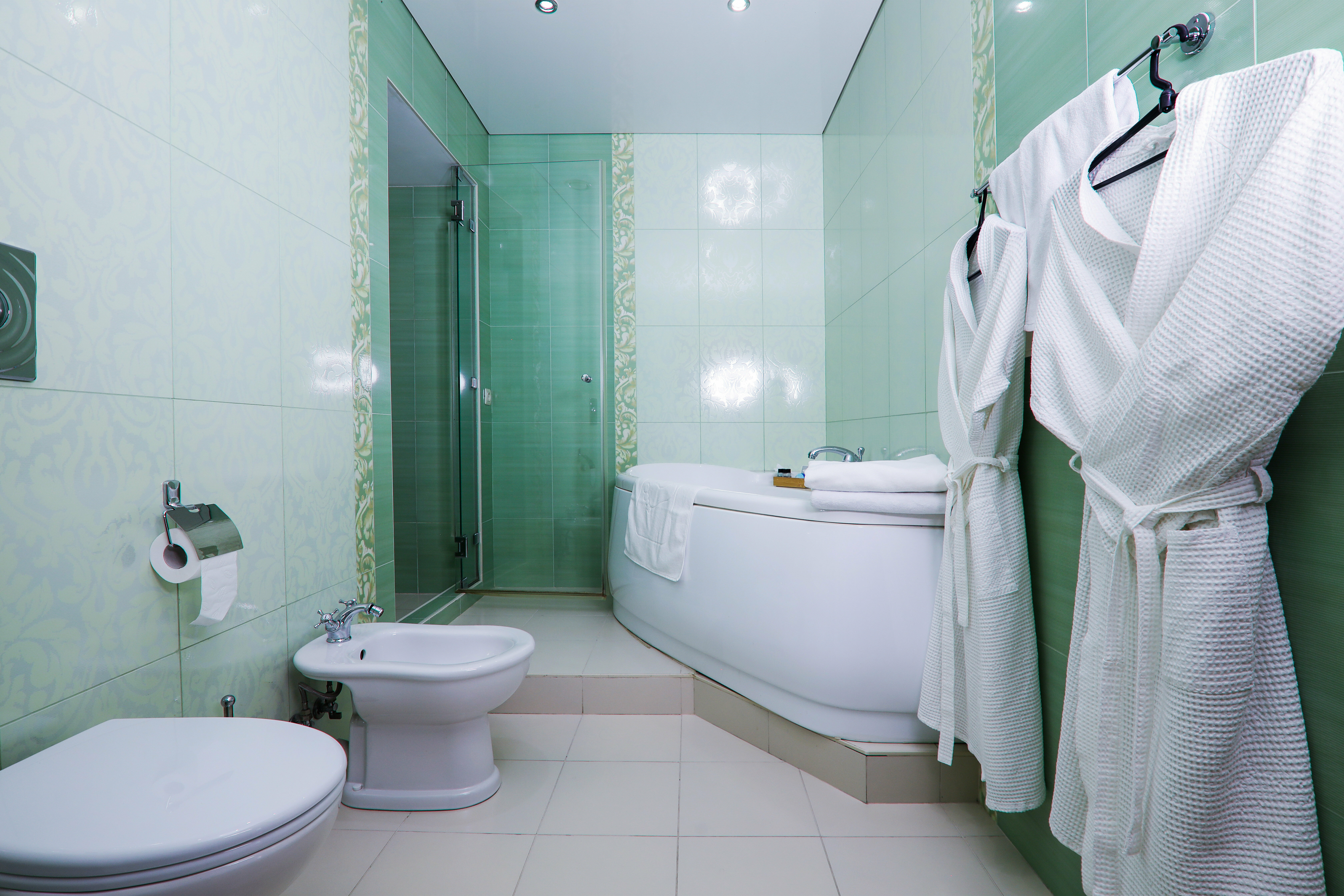 Двухместный номер с 1 кроватью и собственной ванной комнатой