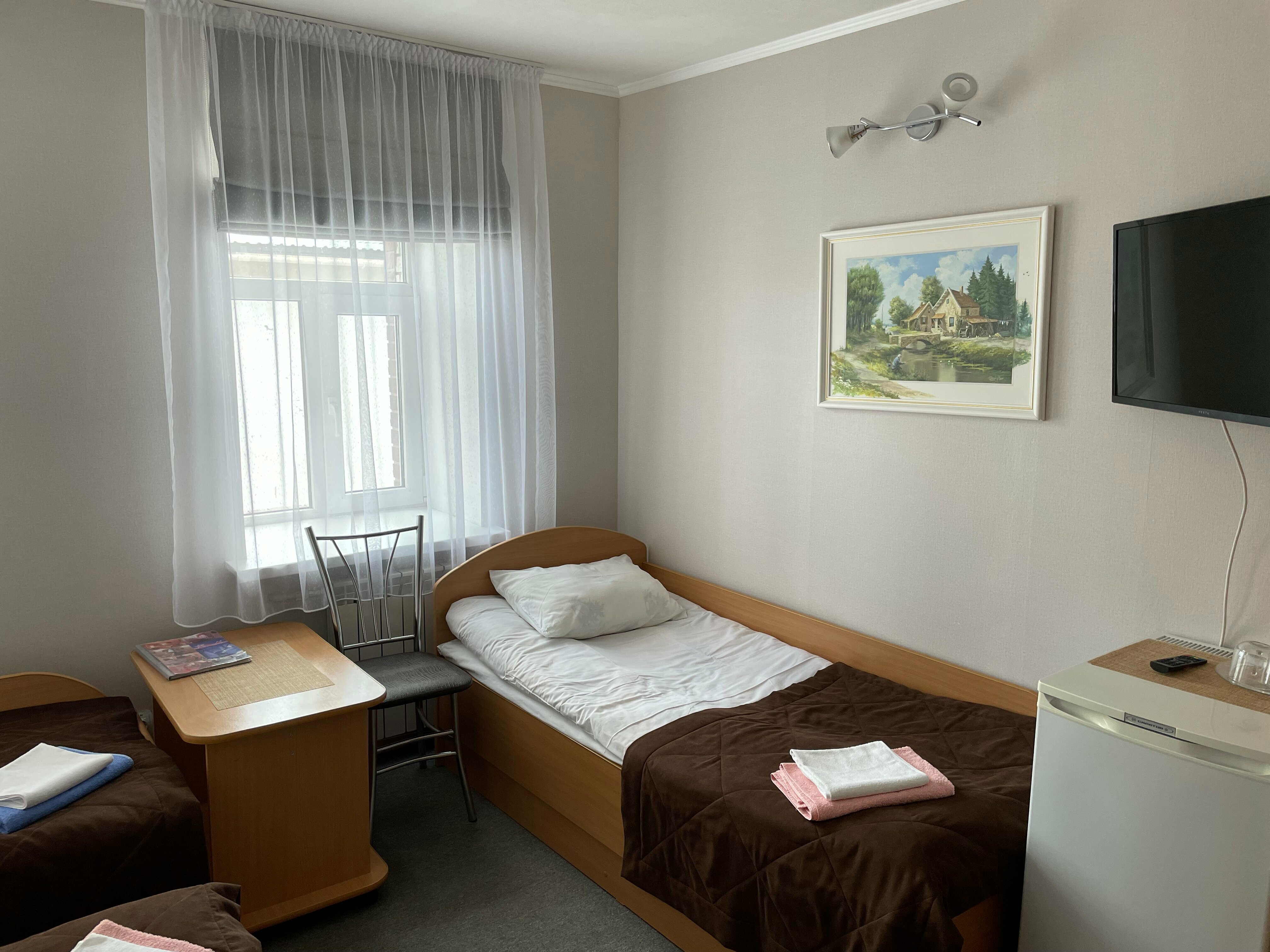 Бюджетный трехместный номер