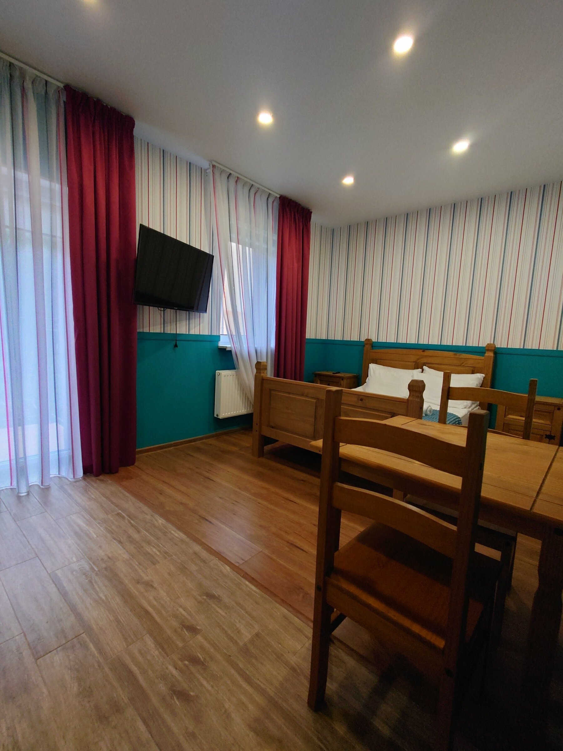 Двухместный номер с 1 кроватью и балконом