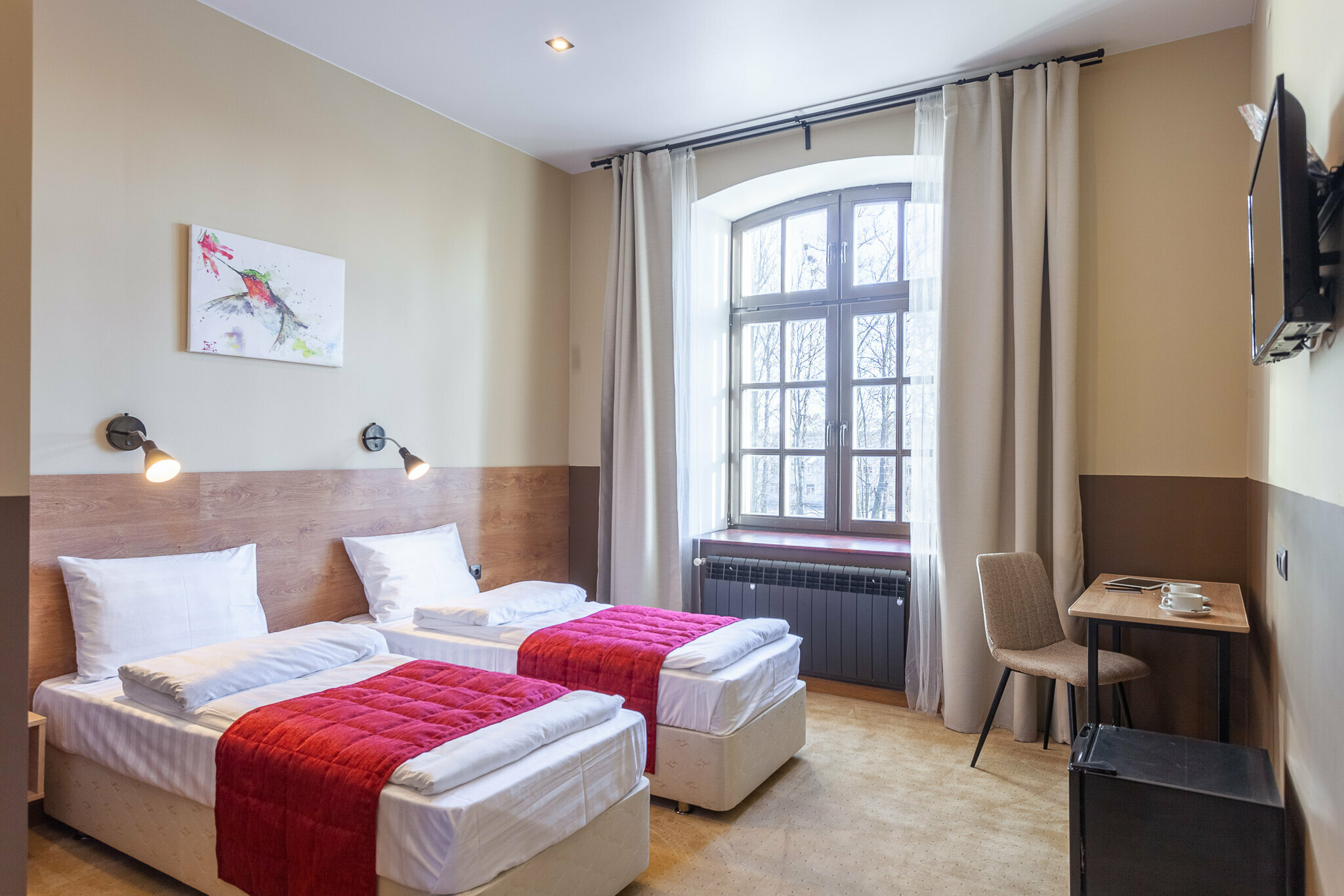 Двухместный номер с 2 отдельными кроватями