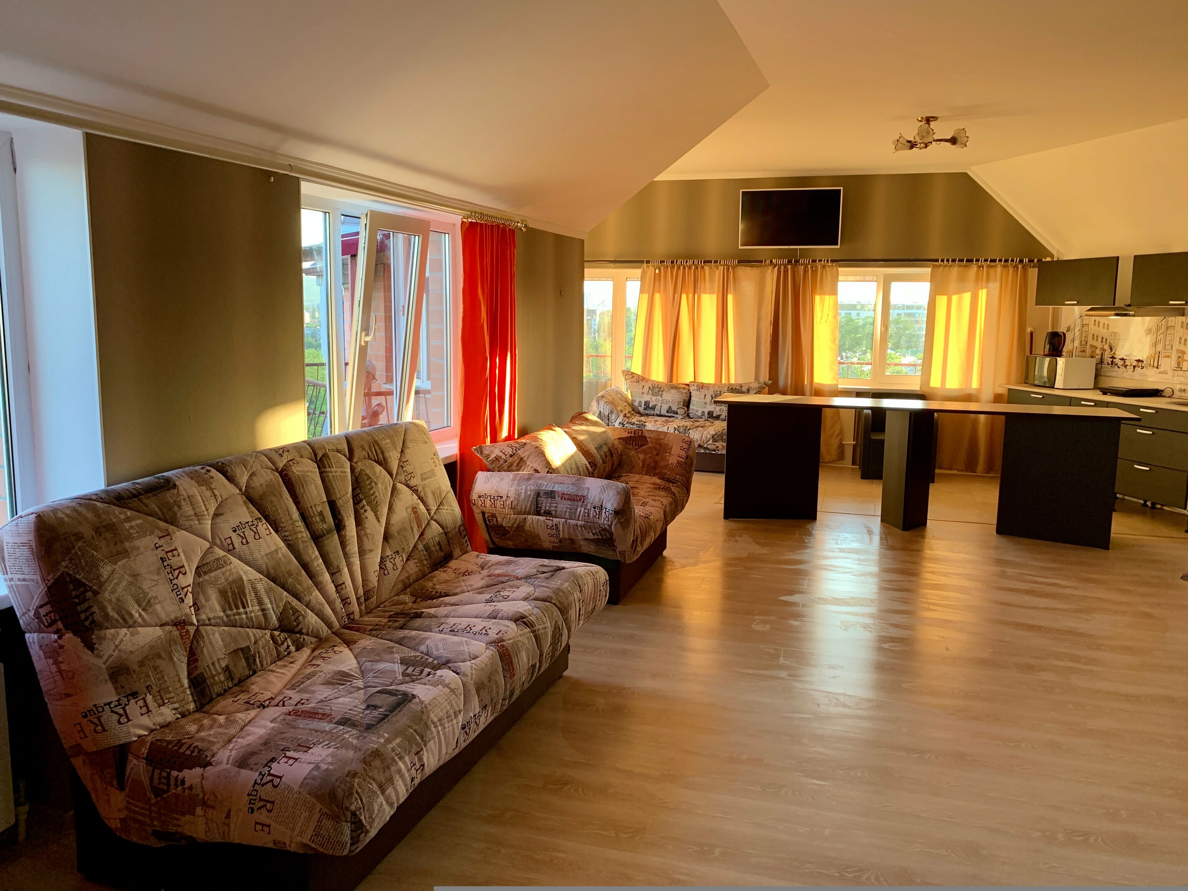 Апартаменты с видом на горы