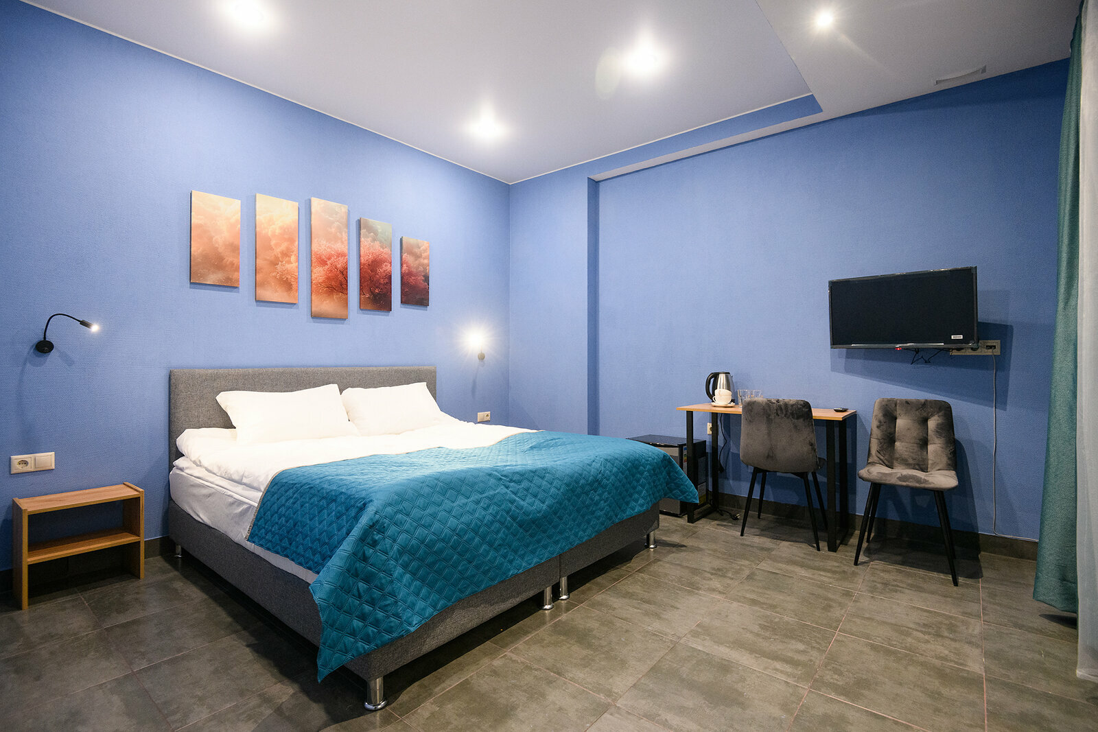 Улучшенный номер с кроватью размера «king-size» или 2 отдельными кроватями без окна