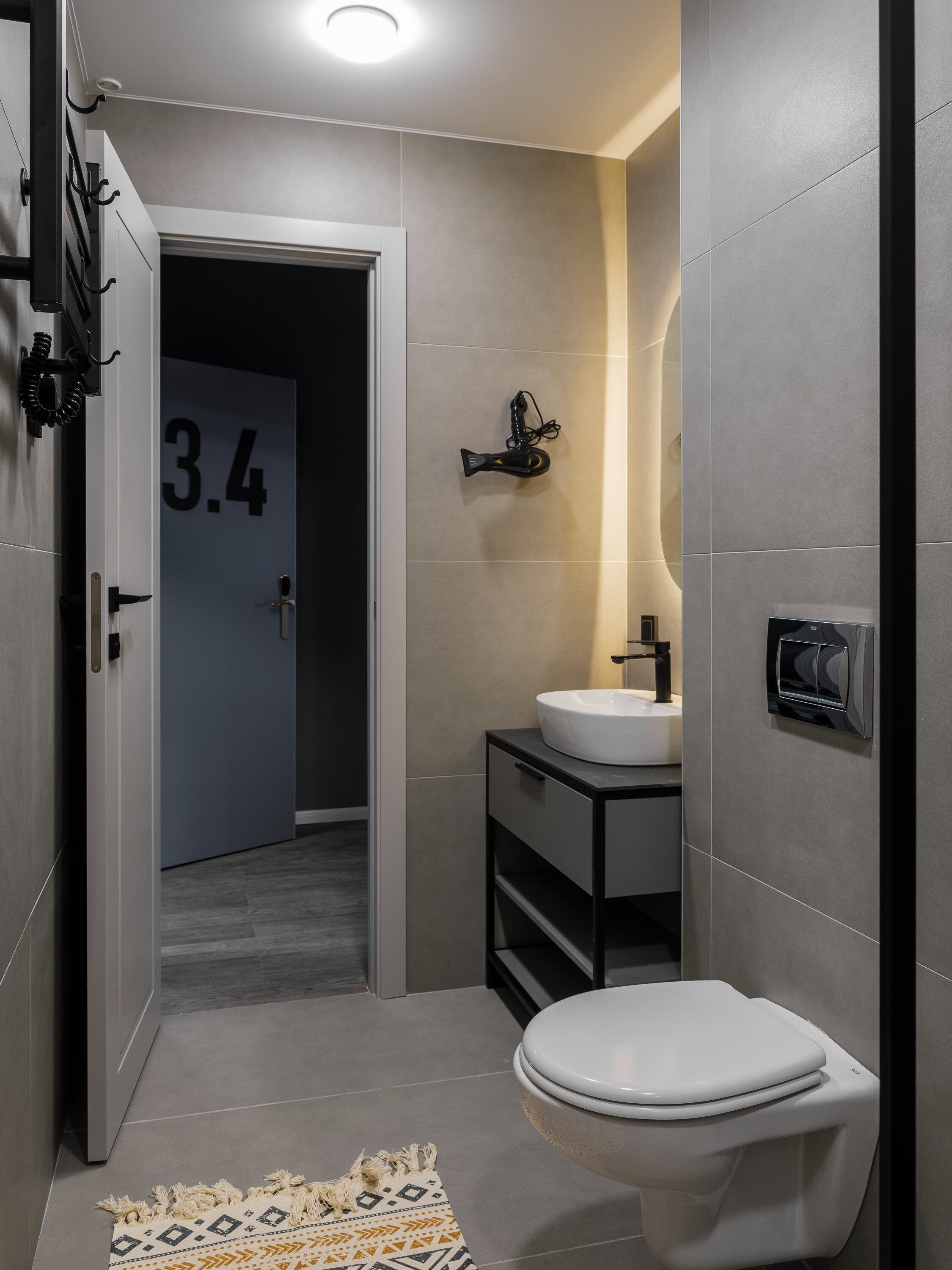 Двухкомнатный полулюкс с балконом