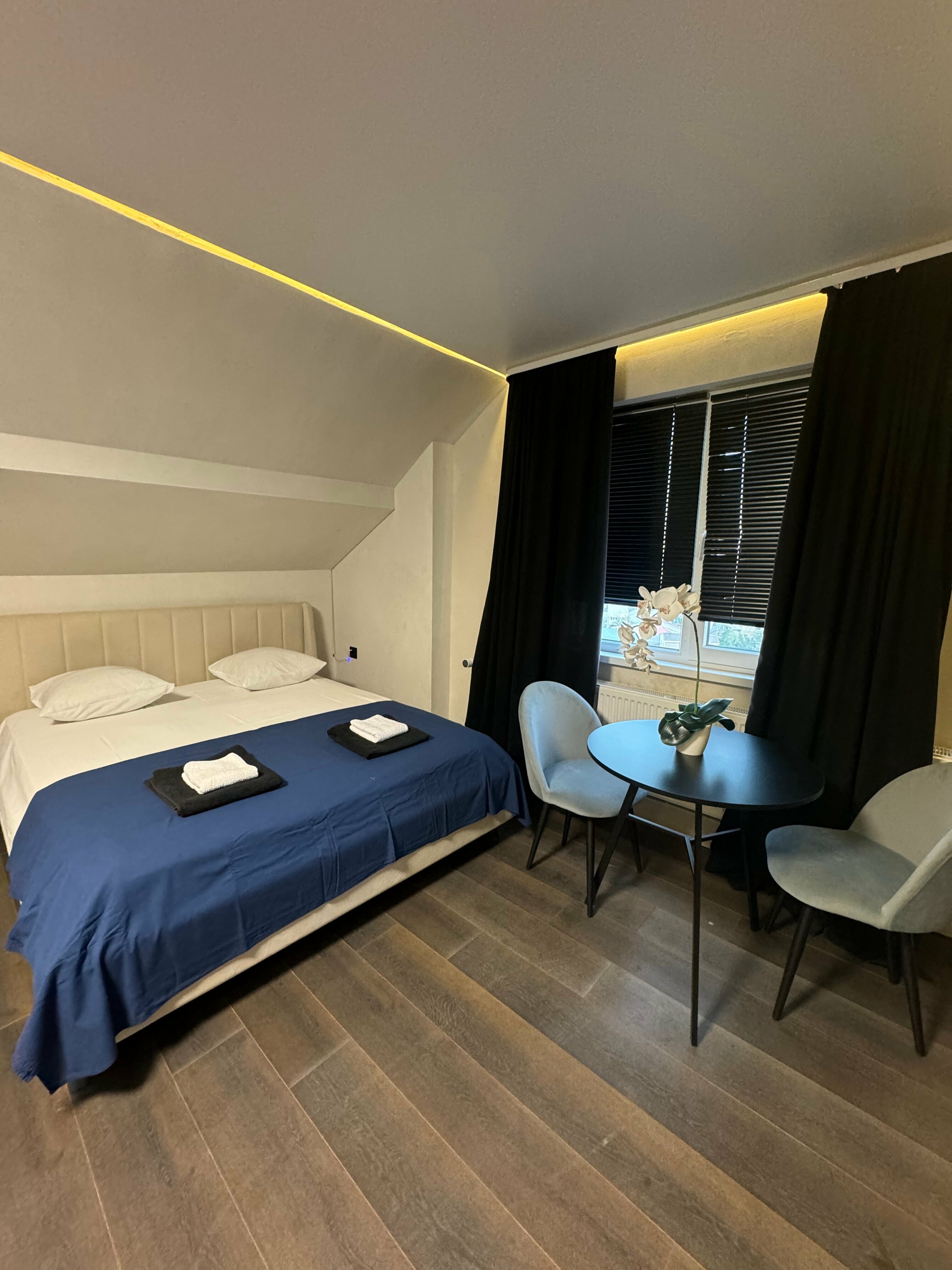 Двухместный номер с 1 кроватью и видом на горы