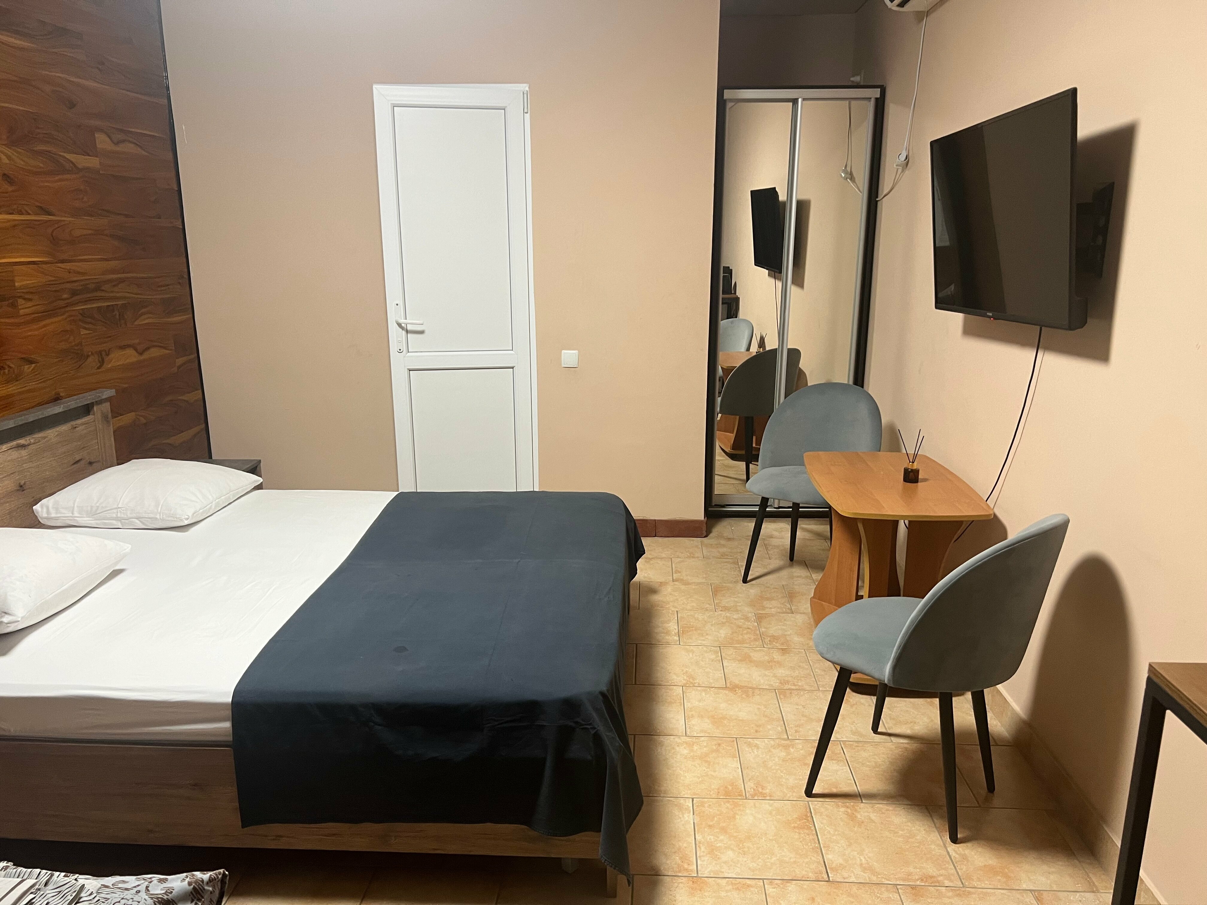 Двухместный номер с 1 кроватью и видом на горы