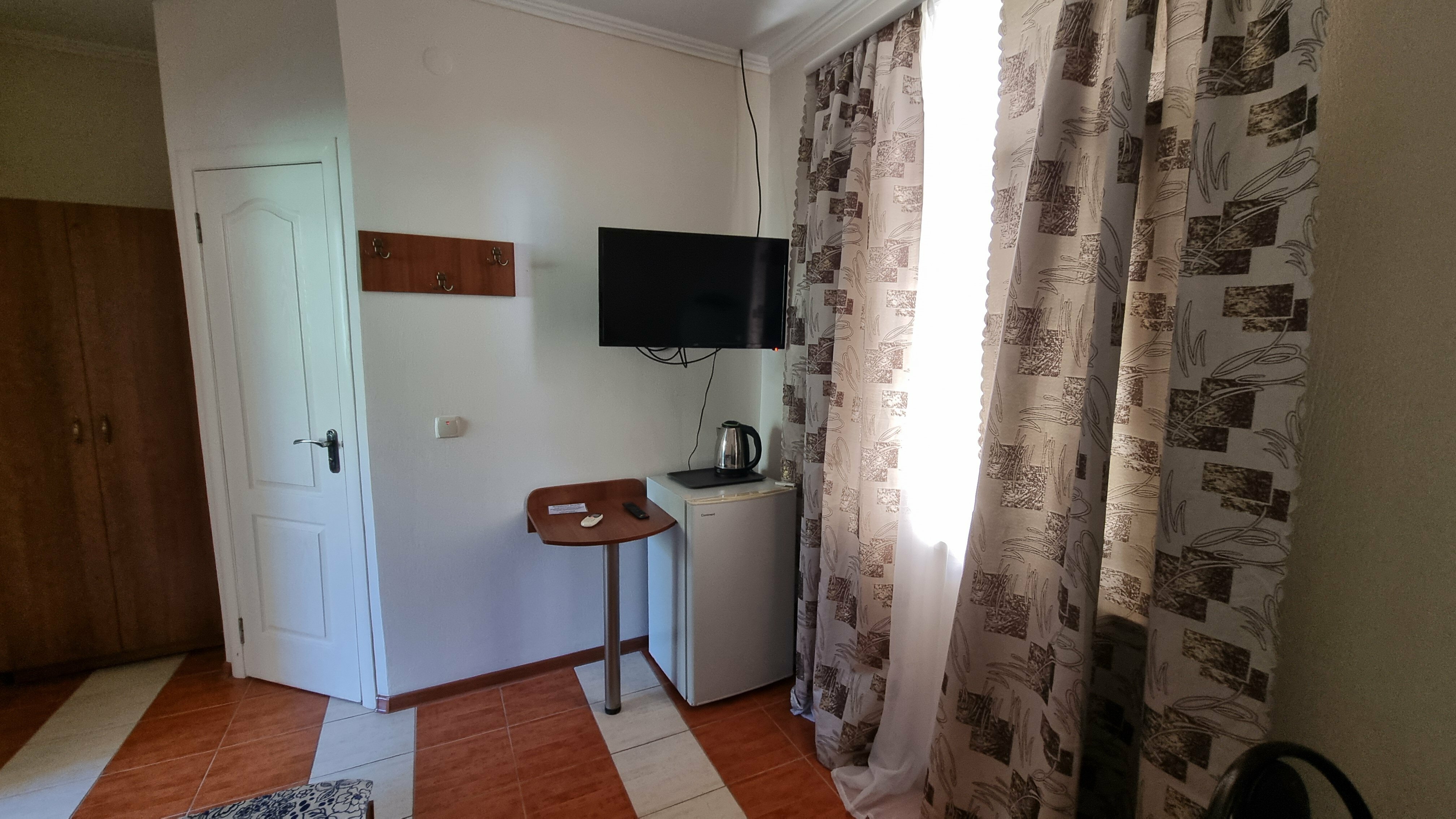 Двухместный номер с 1 кроватью и террасой