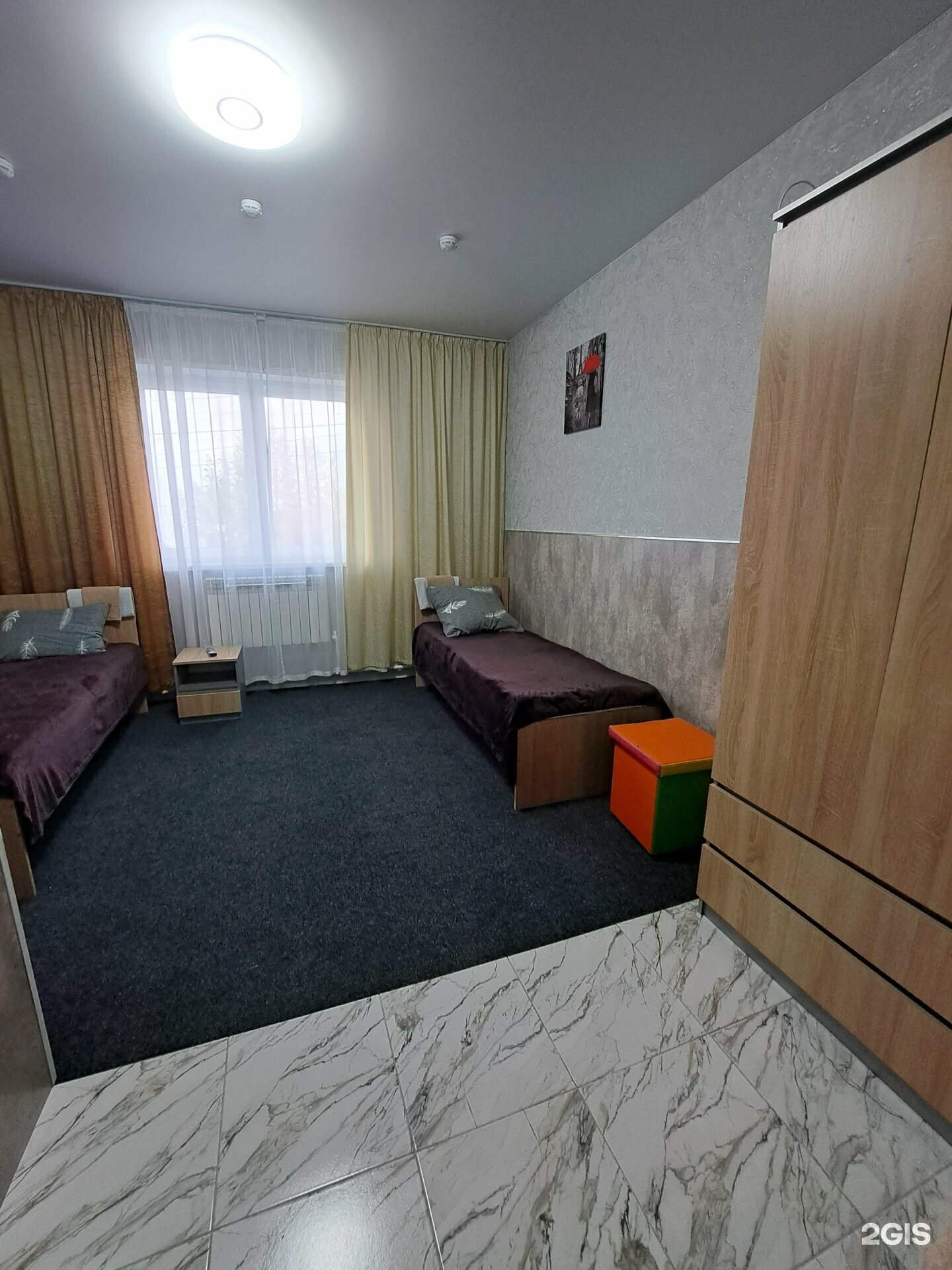 Бюджетный двухместный номер с 2 отдельными кроватями