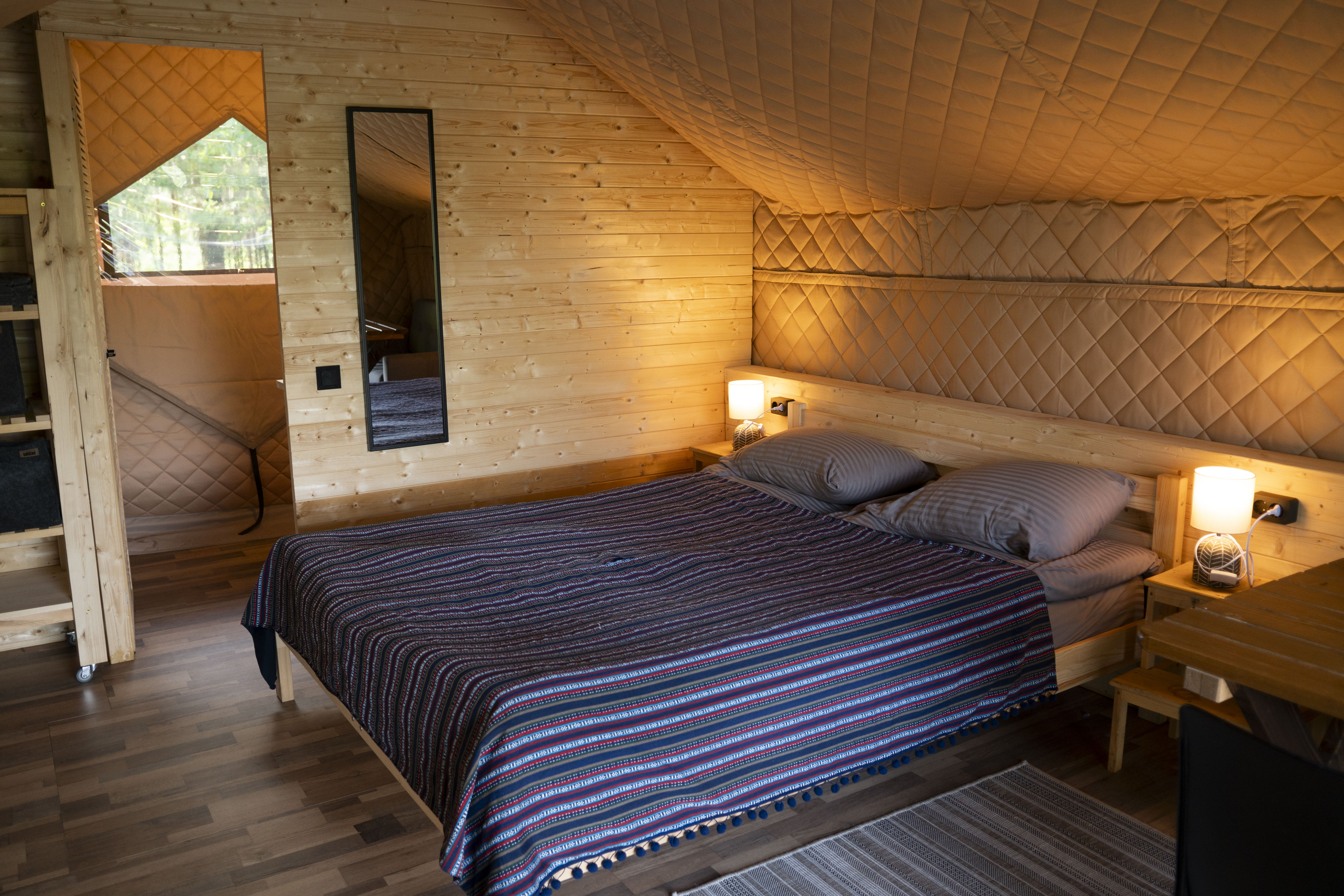 Глэмпинг Комфорт первая линия