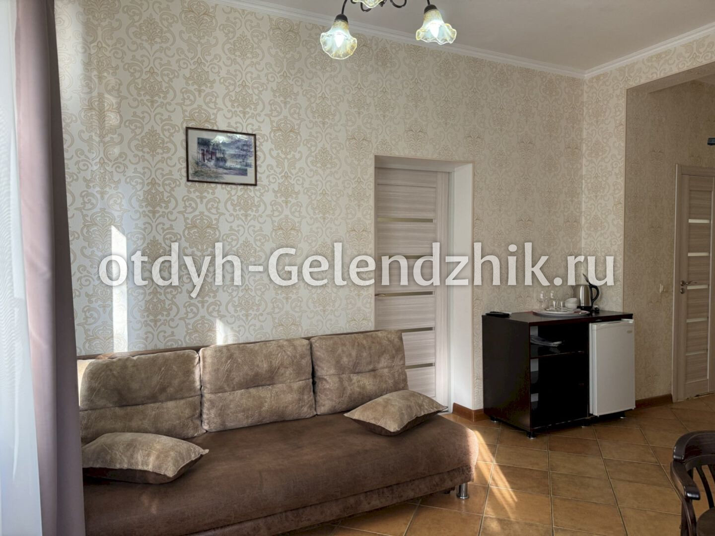 №1 Семейный Двухкомнатный номер с балконом