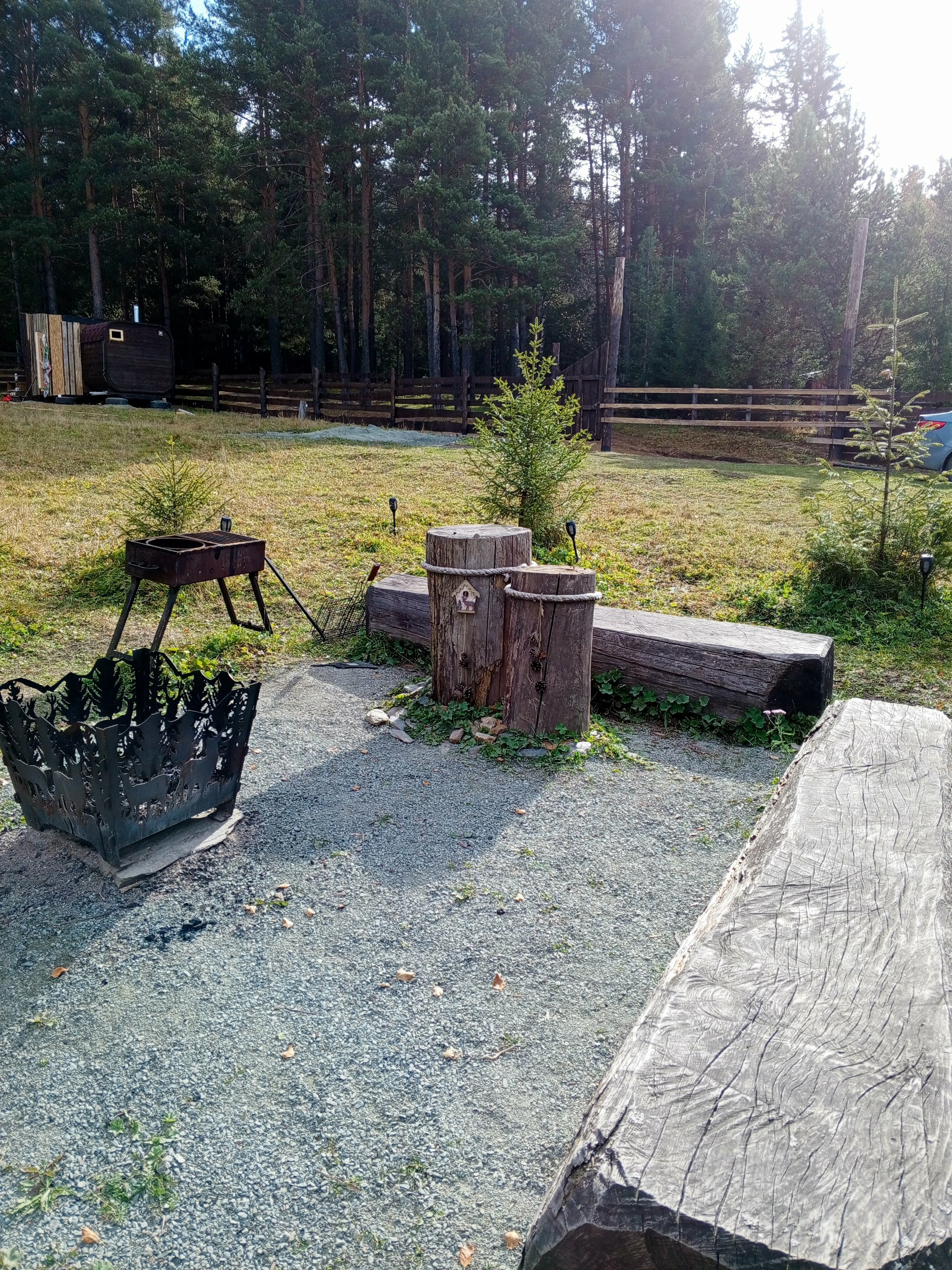 Четырехместный номер с видом на горы