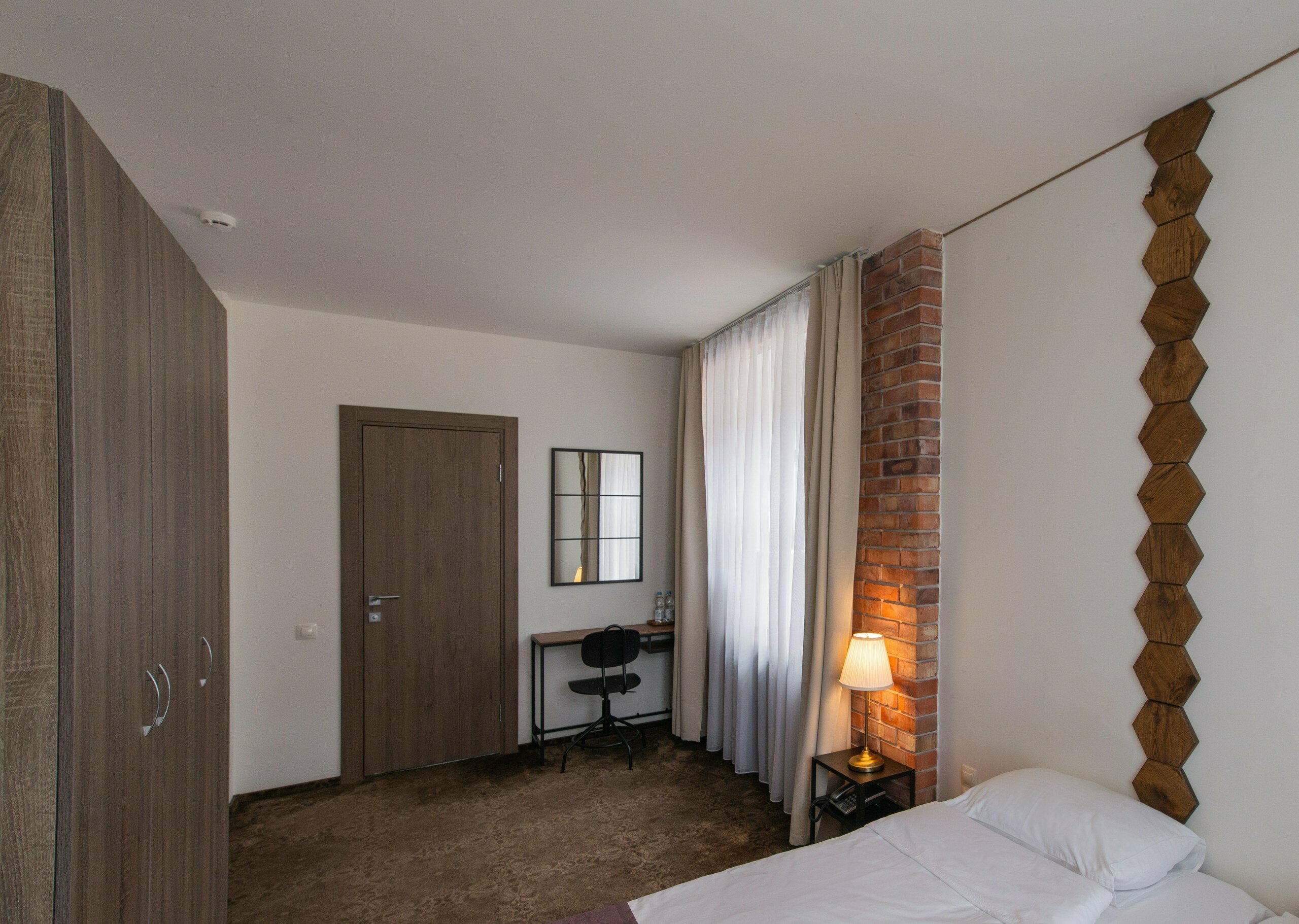 Двухместный с 1 кроватью или 2 отдельными кроватями и душем