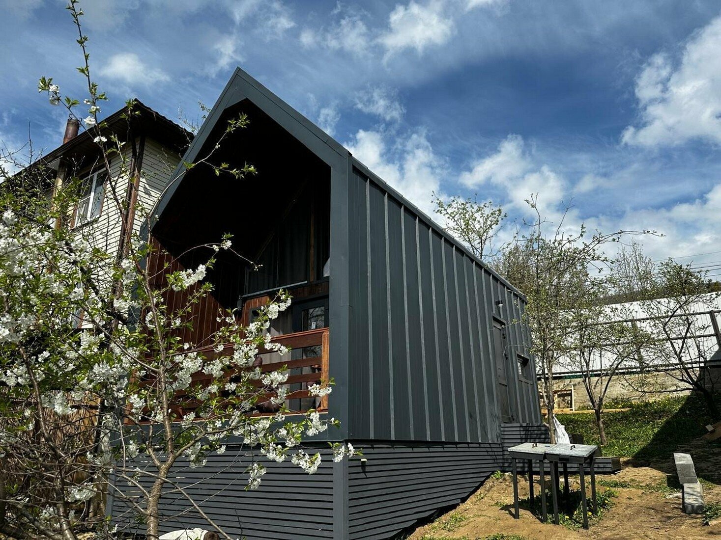 Дом с видом на горы