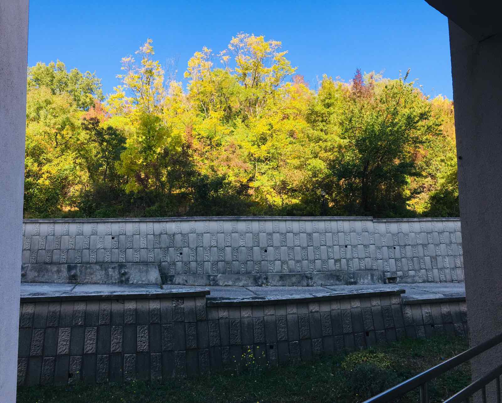 Двухместный номер с 2 отдельными кроватями, вид на горы