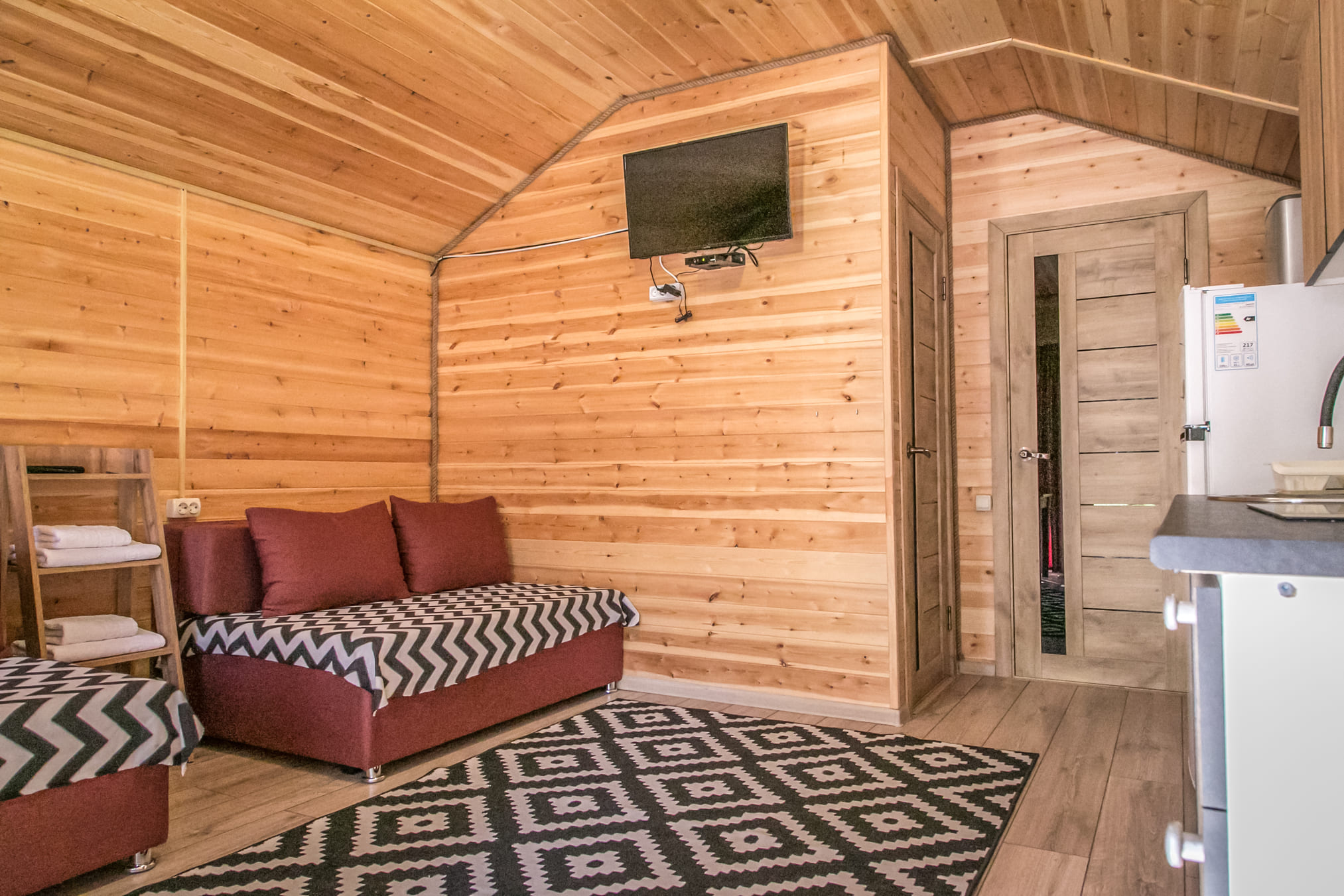 Коттедж с видом на лес