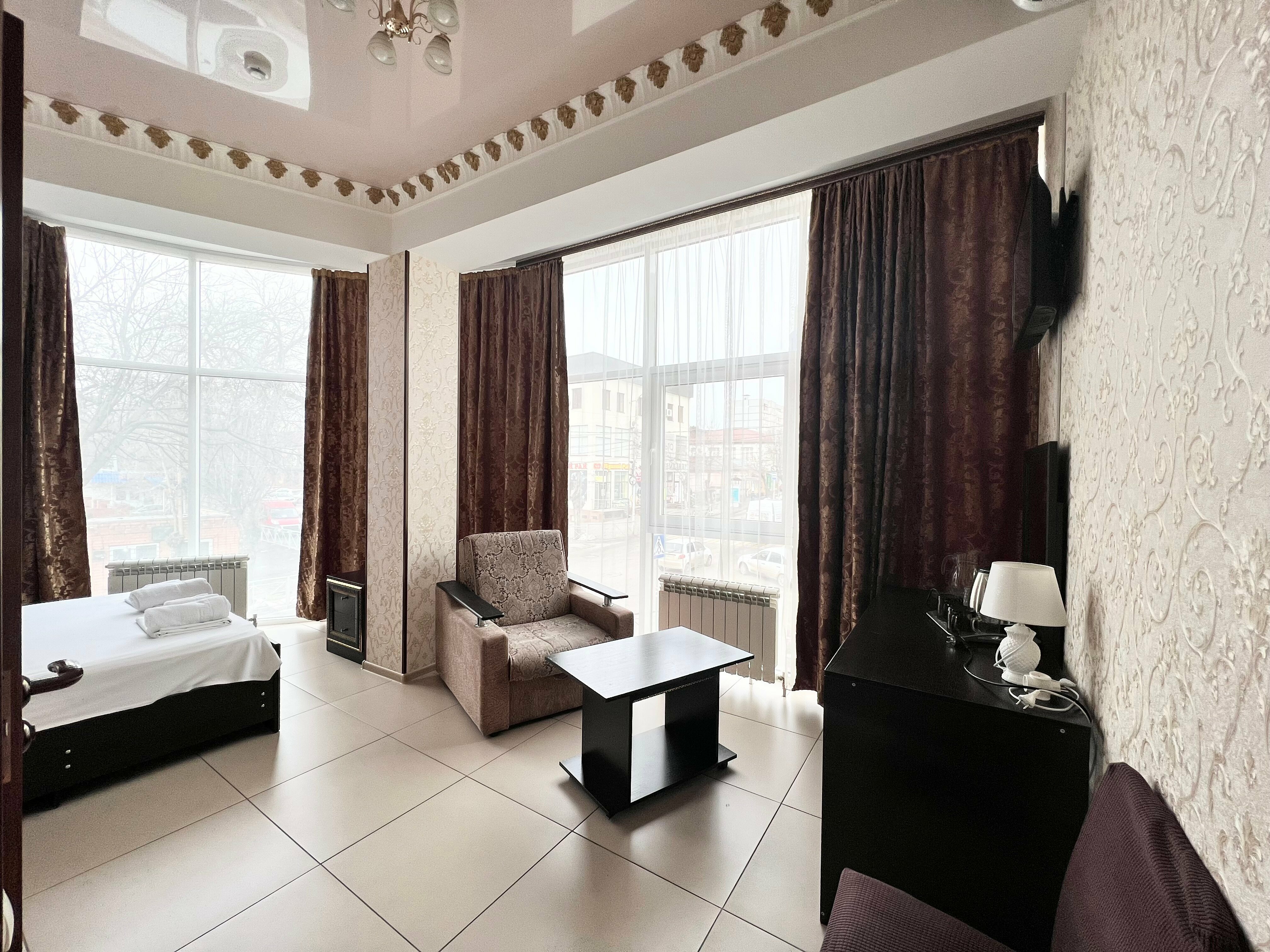 Двухместный номер с 1 кроватью и видом на парк