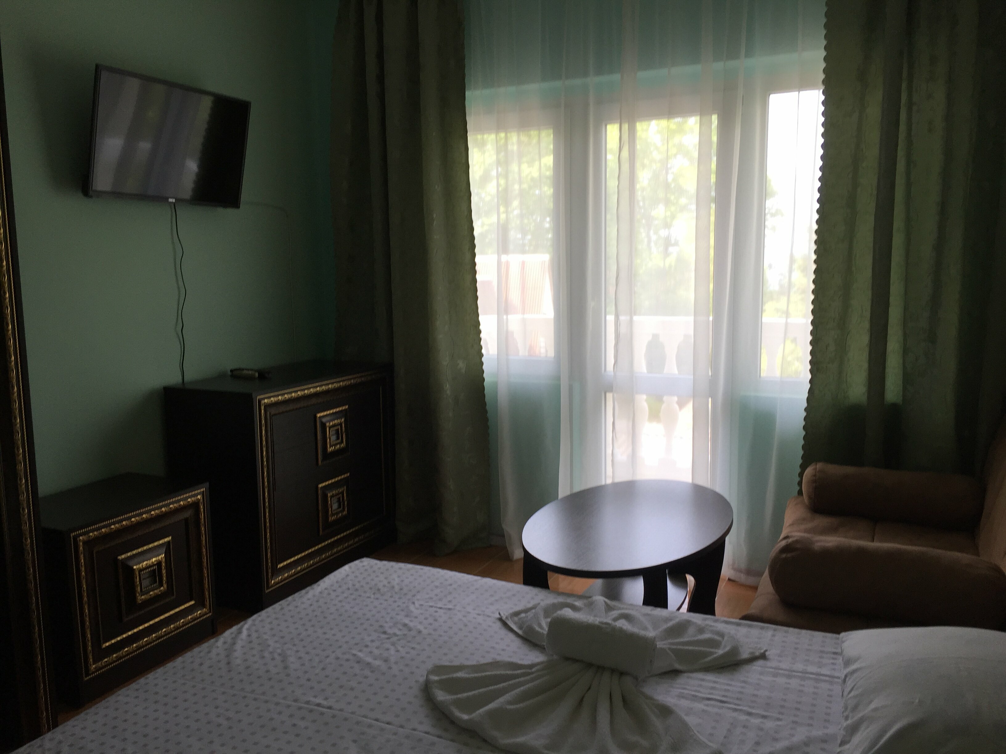 Двухместный номер с 1 кроватью и балконом