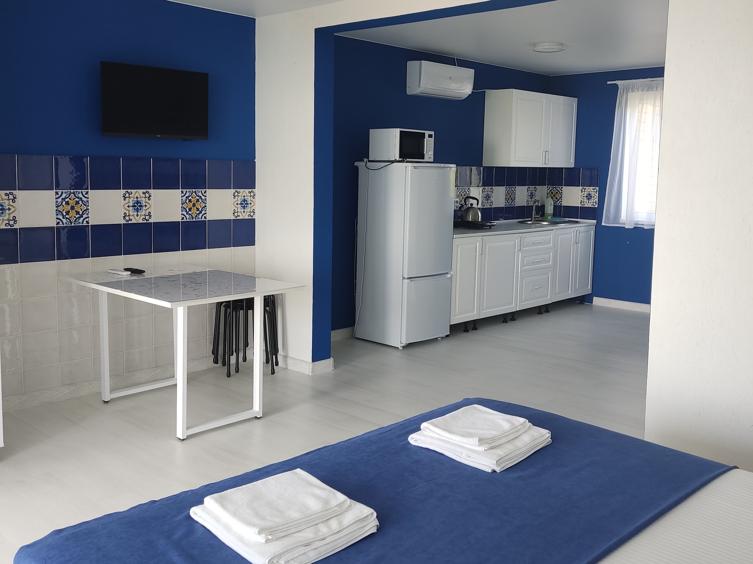 Номер-студия Делюкс с кроватью размера «king-size»