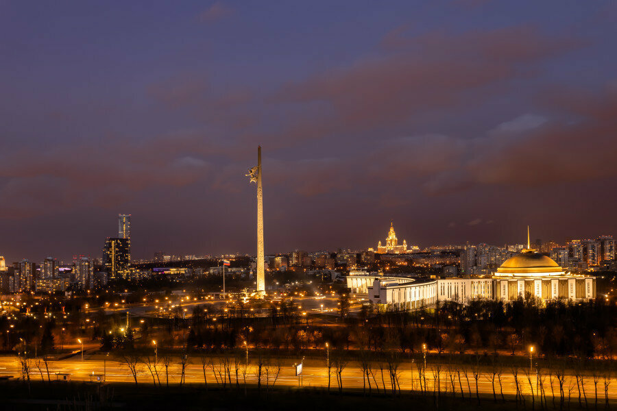 Двухместный апартамент  с роскошным видом на Поклонную Гору