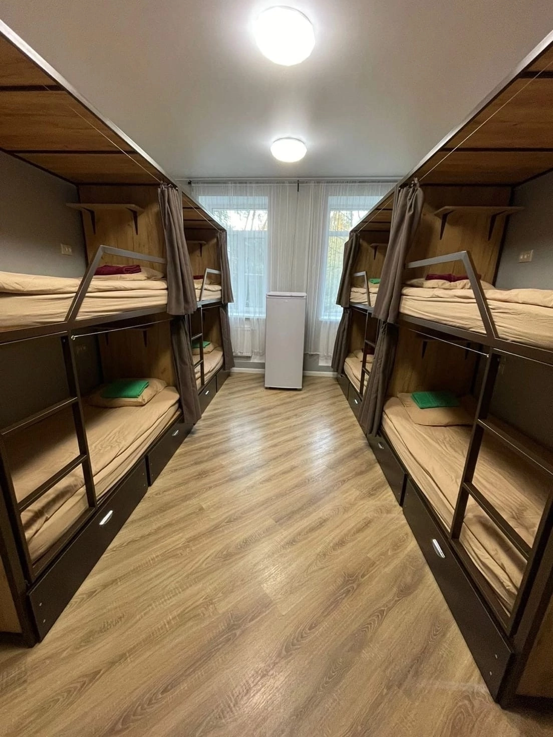 Общий 6-местный номер для мужчин и женщин