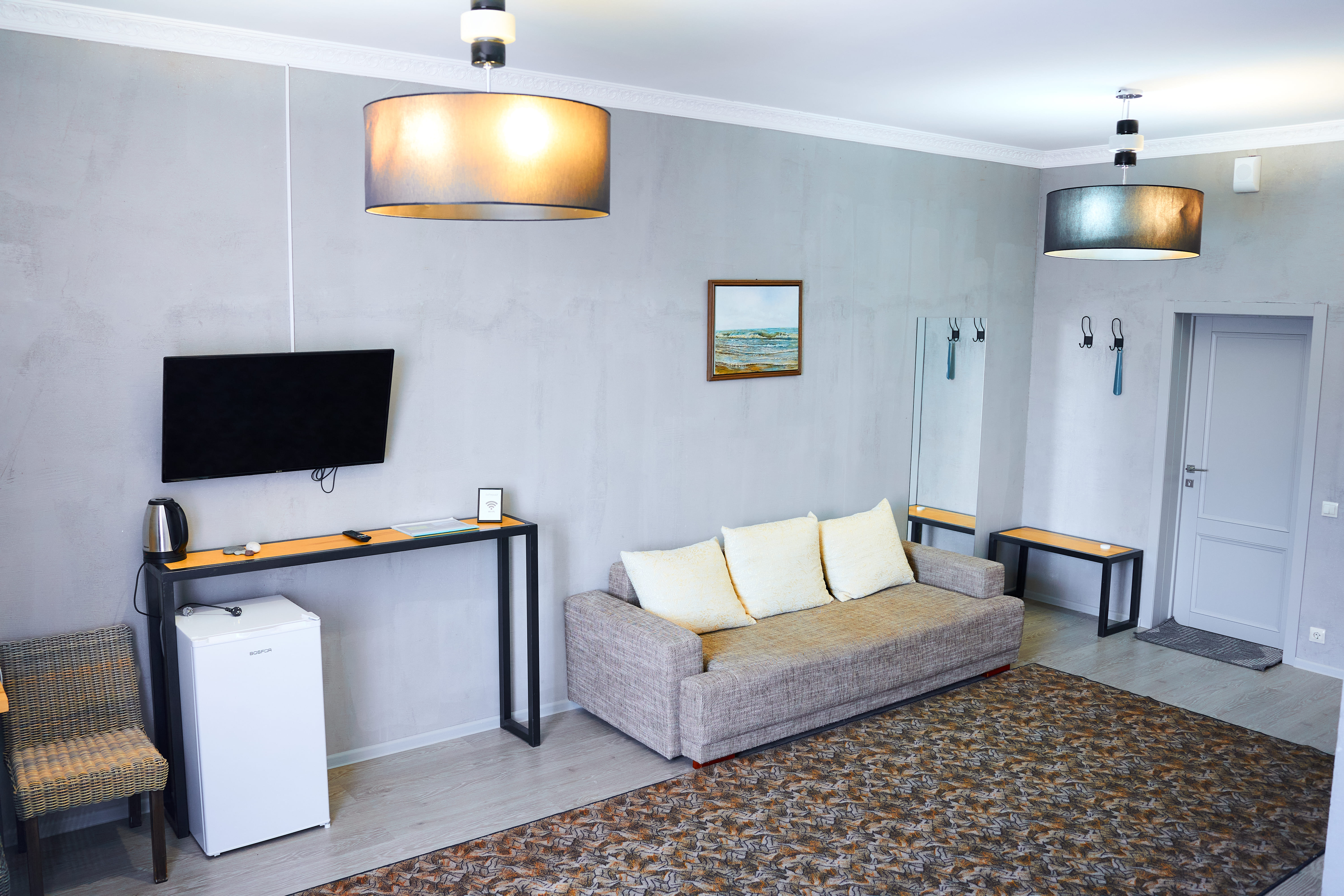 Улучшенный номер с кроватью размера «queen-size»