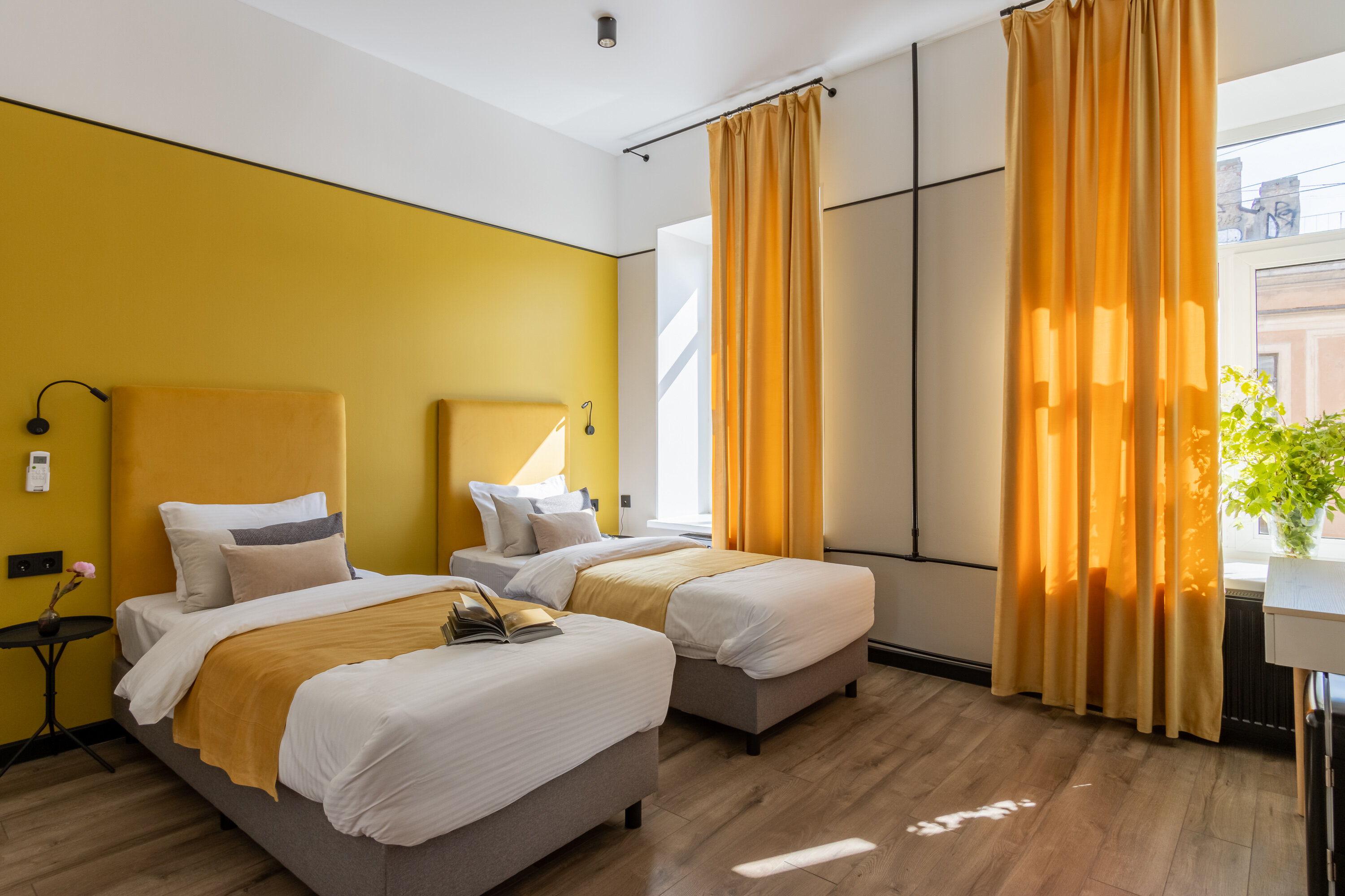 Номер Комфорт с 2 кроватями