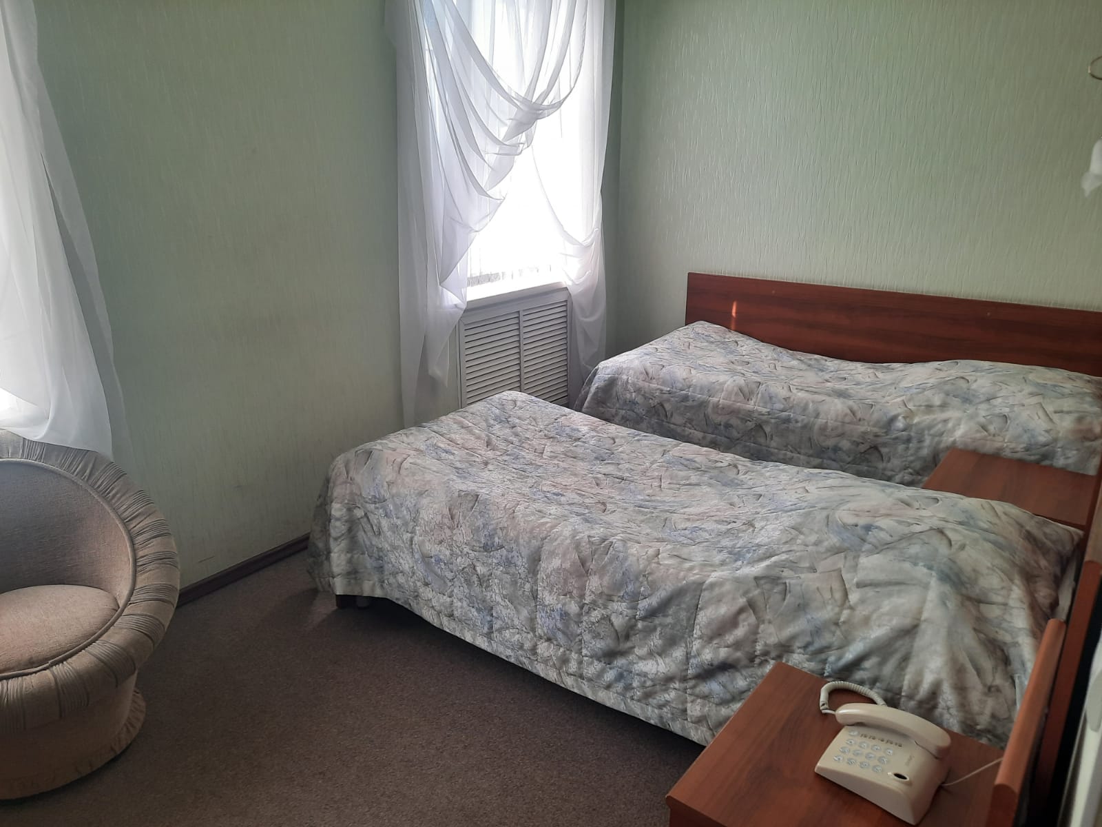 Двухместный номер с 2 отдельными кроватями