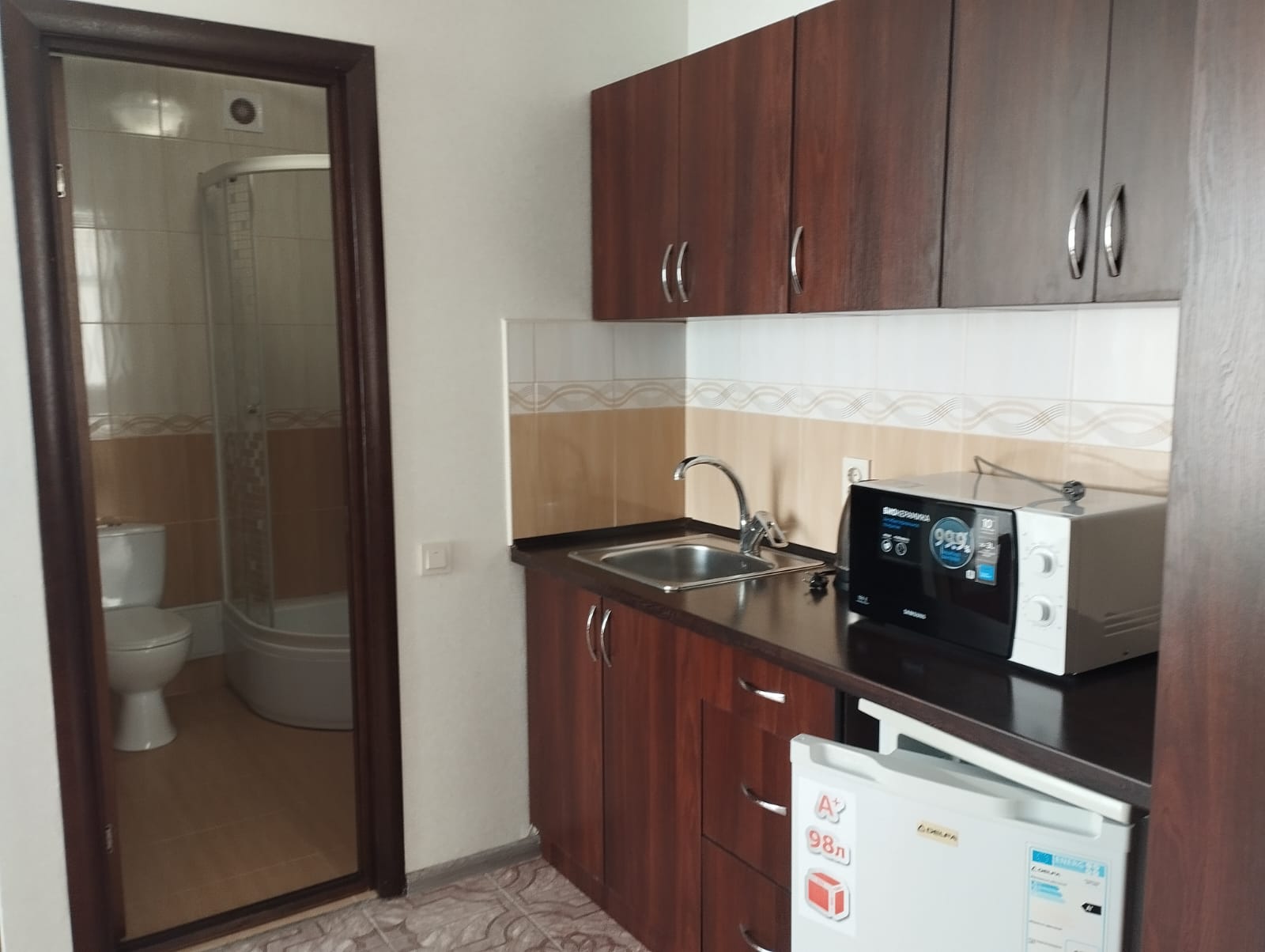 Четырехместный номер с видом на море