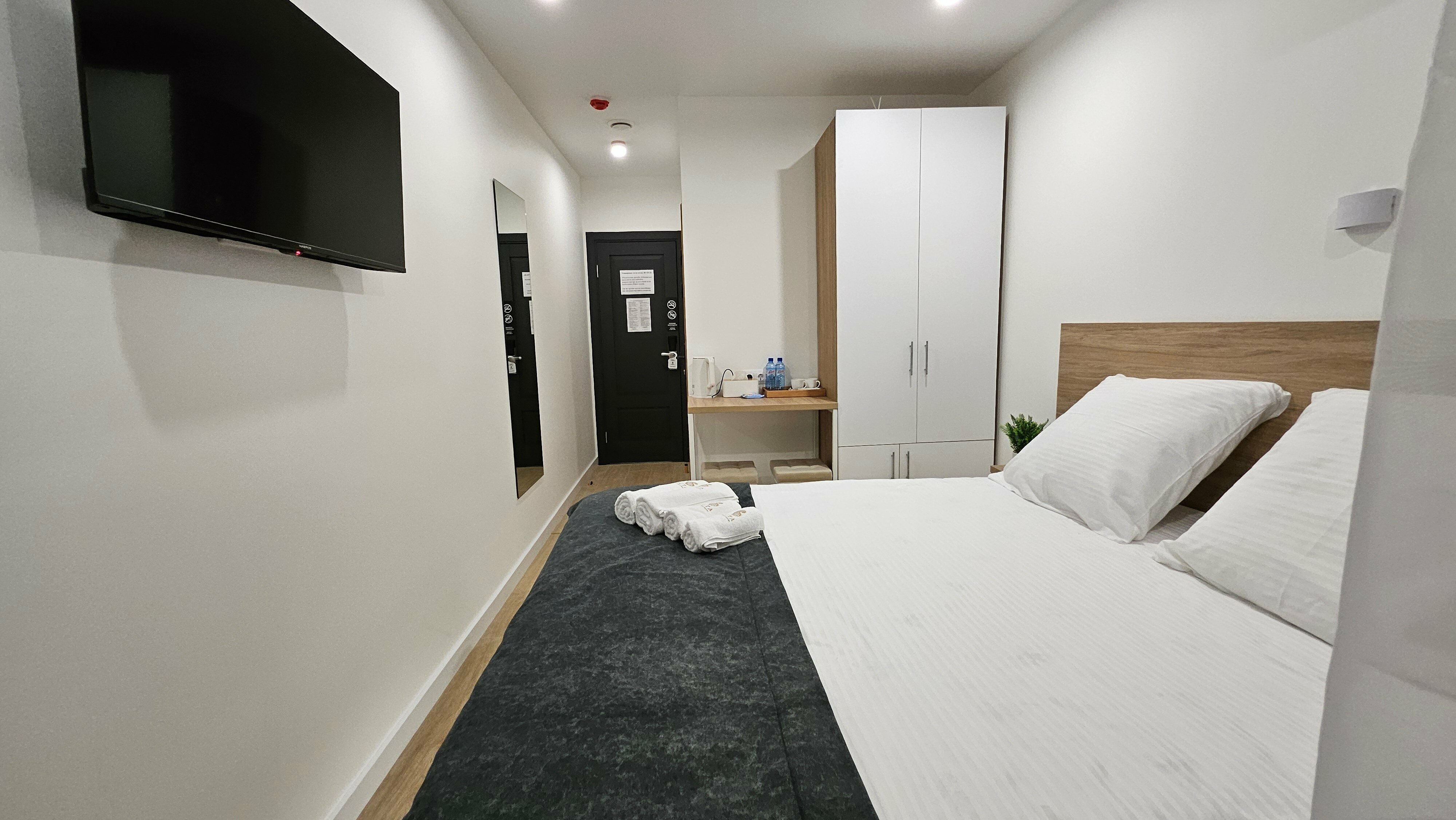 Небольшой двухместный номер с 1 кроватью