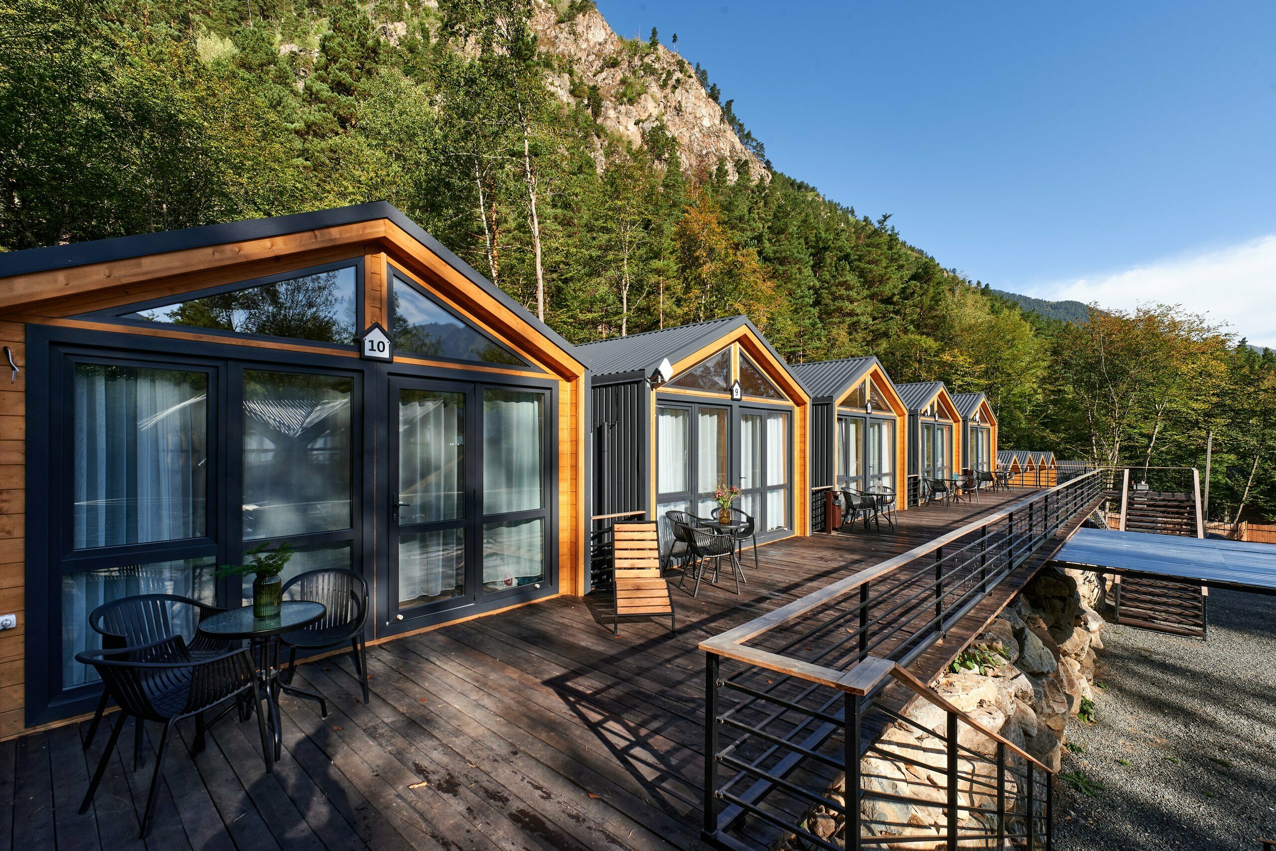 Коттедж с видом на горы