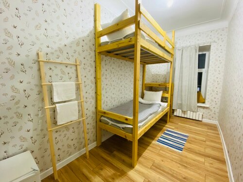 Стандартный номер с двухъярусной кроватью в The Roomers