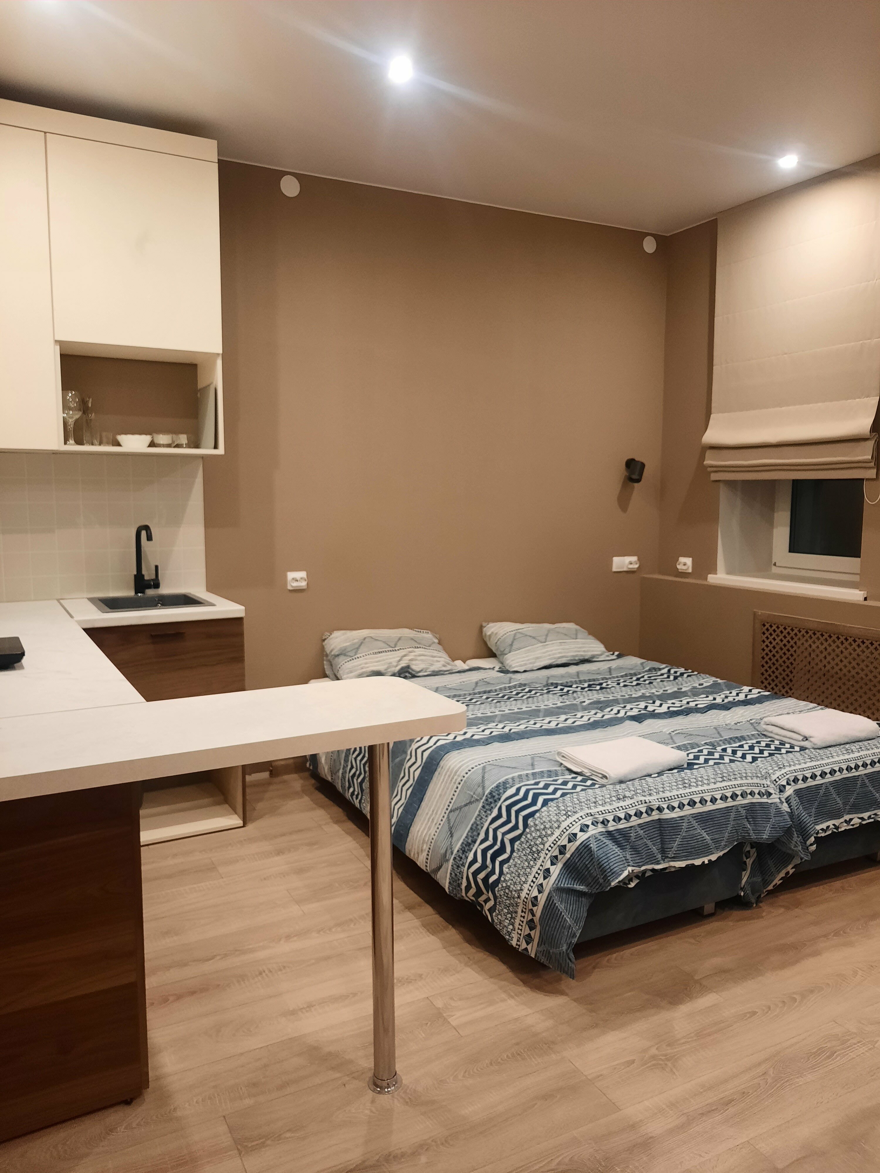 Апартаменты с 1 спальней