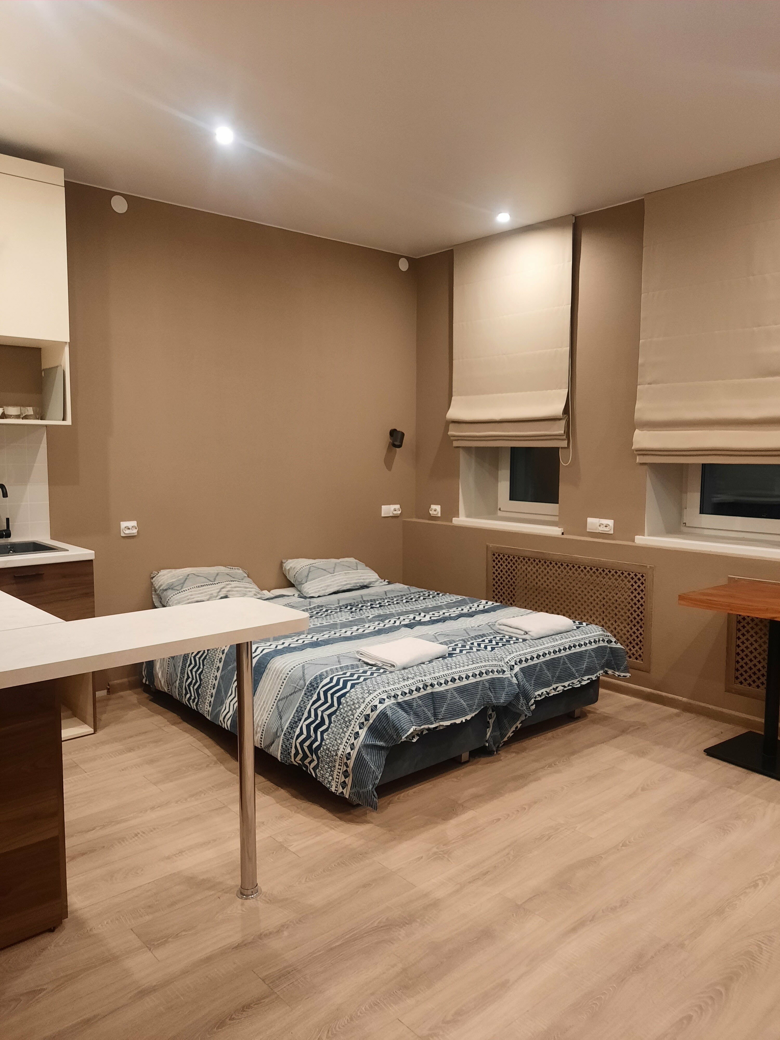 Апартаменты с 1 спальней