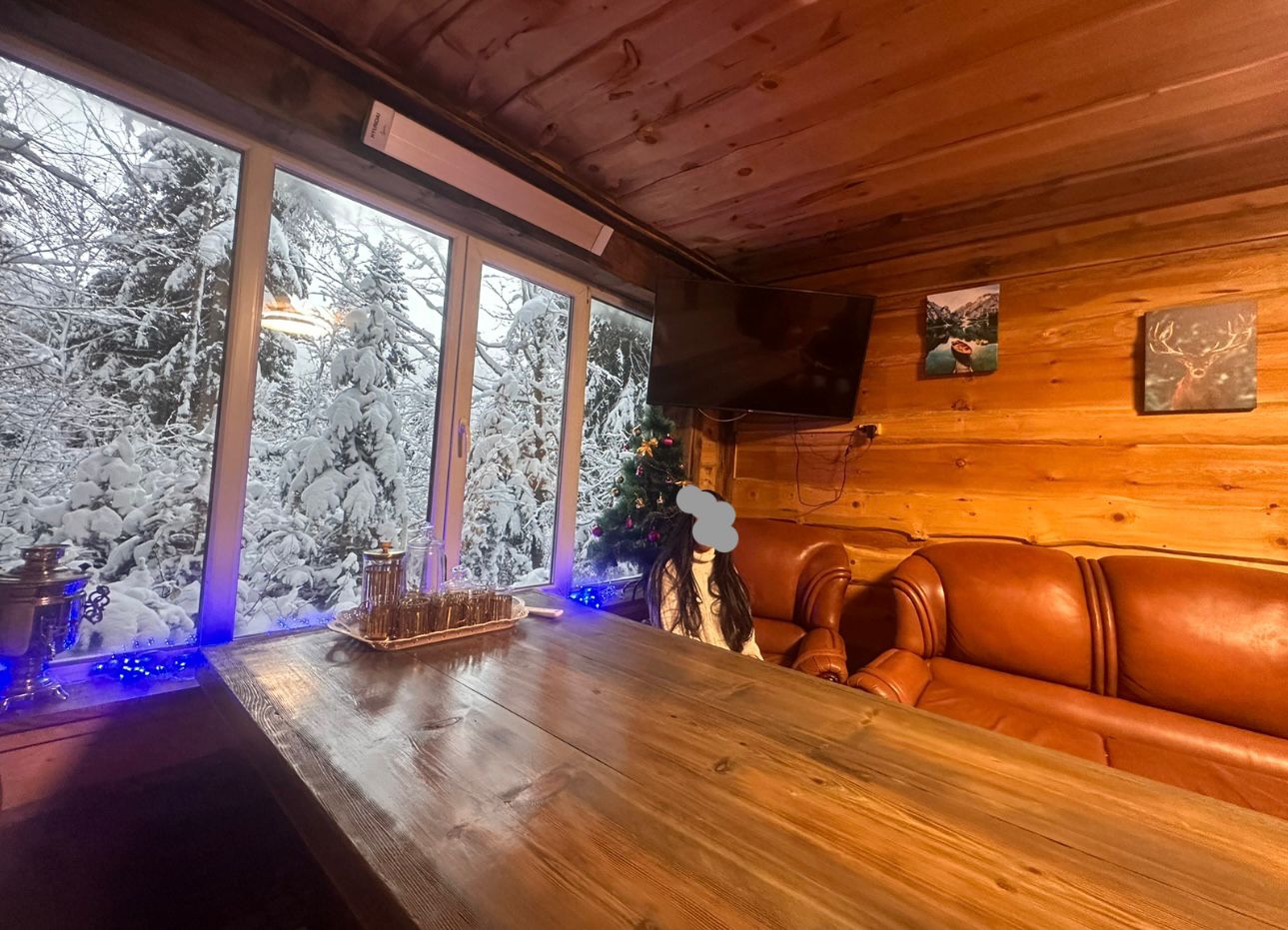 Коттедж с видом на горы