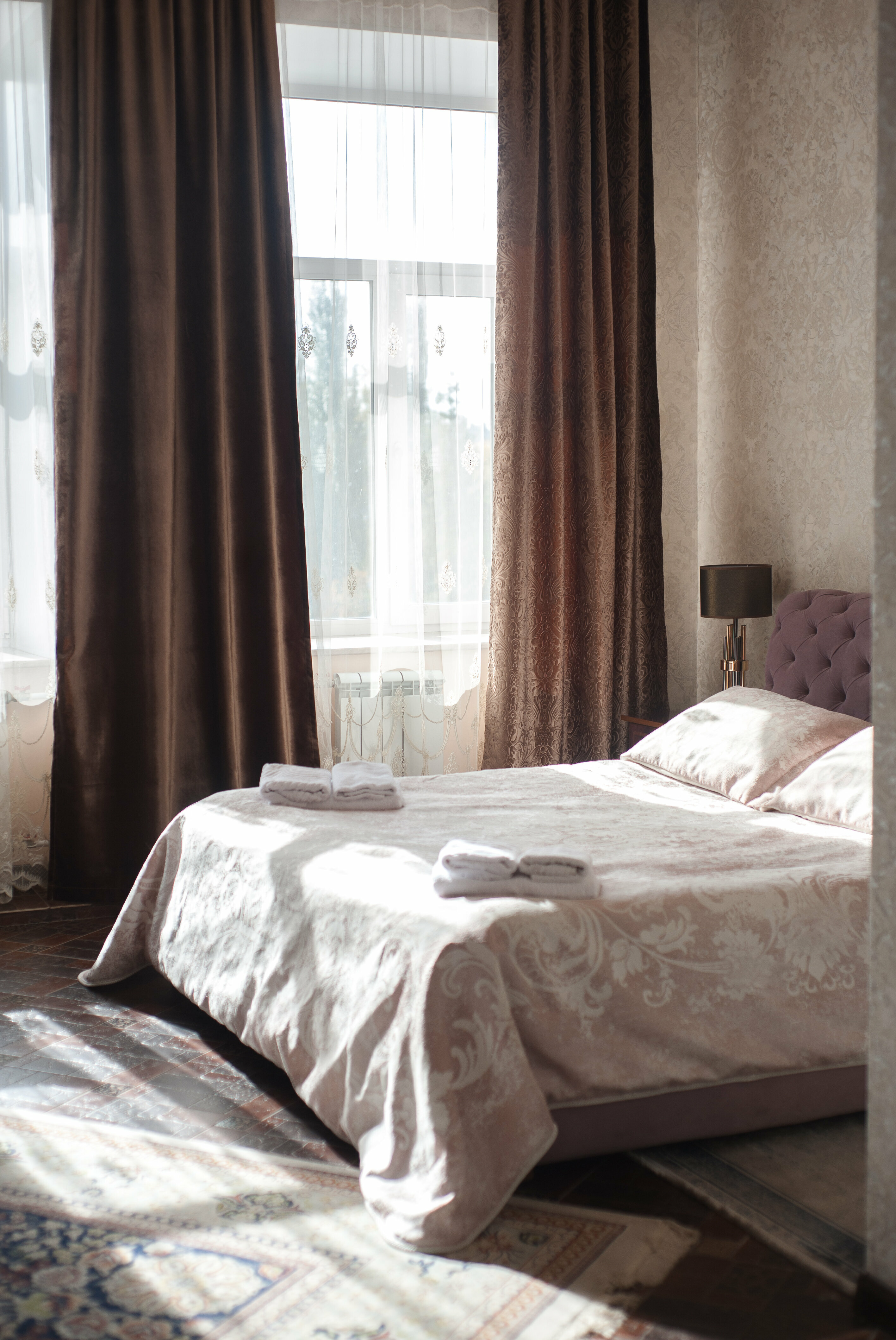 Cемейный номер с собственной ванной комнатой