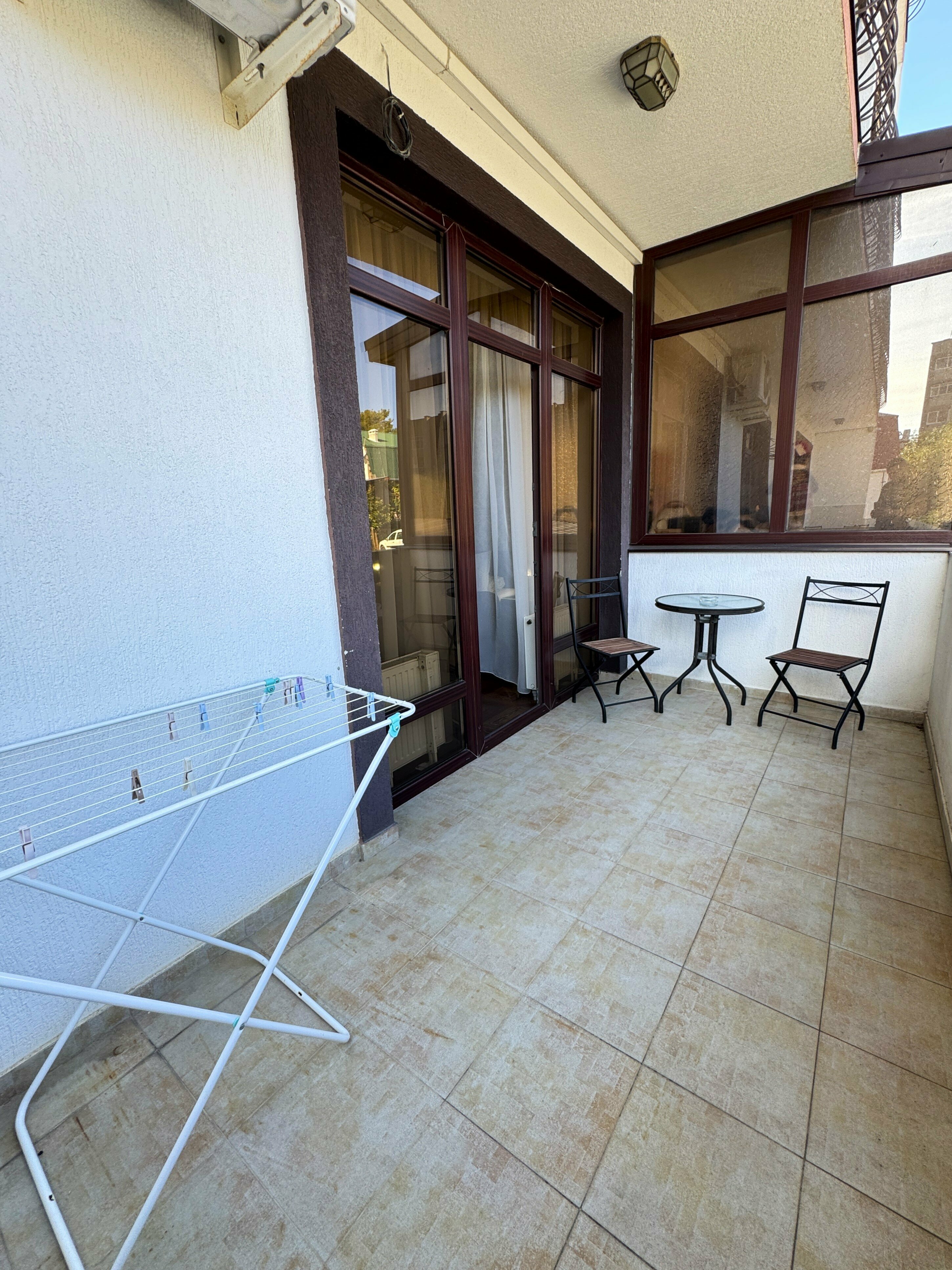 Deluxe двухместный с террасой, вид на город (1 этаж), с доп местом