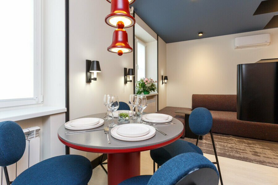 Апартаменты стандартные трехместные двухкомнатные