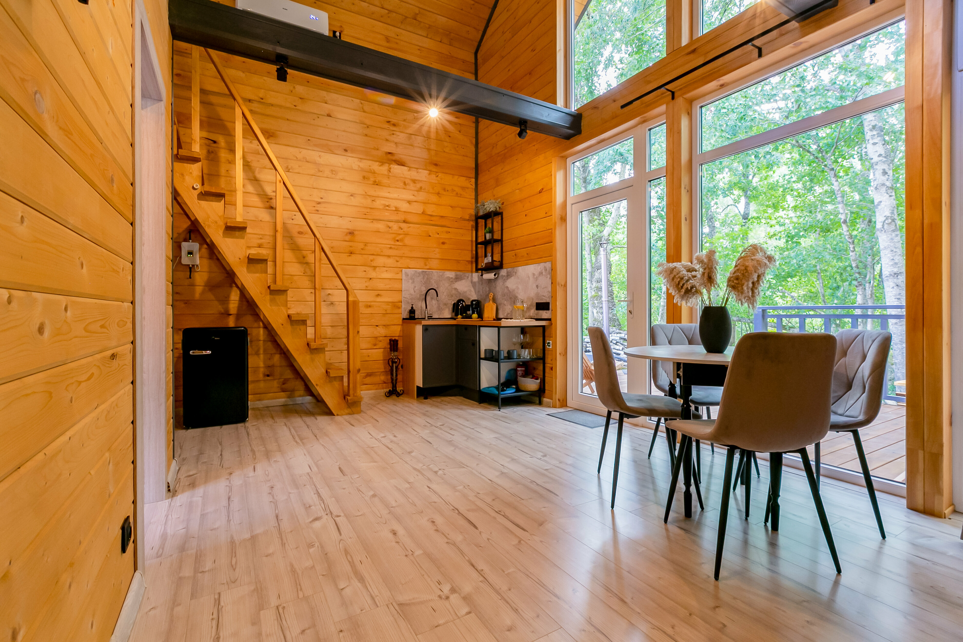 Двухуровневый четырехместный номер