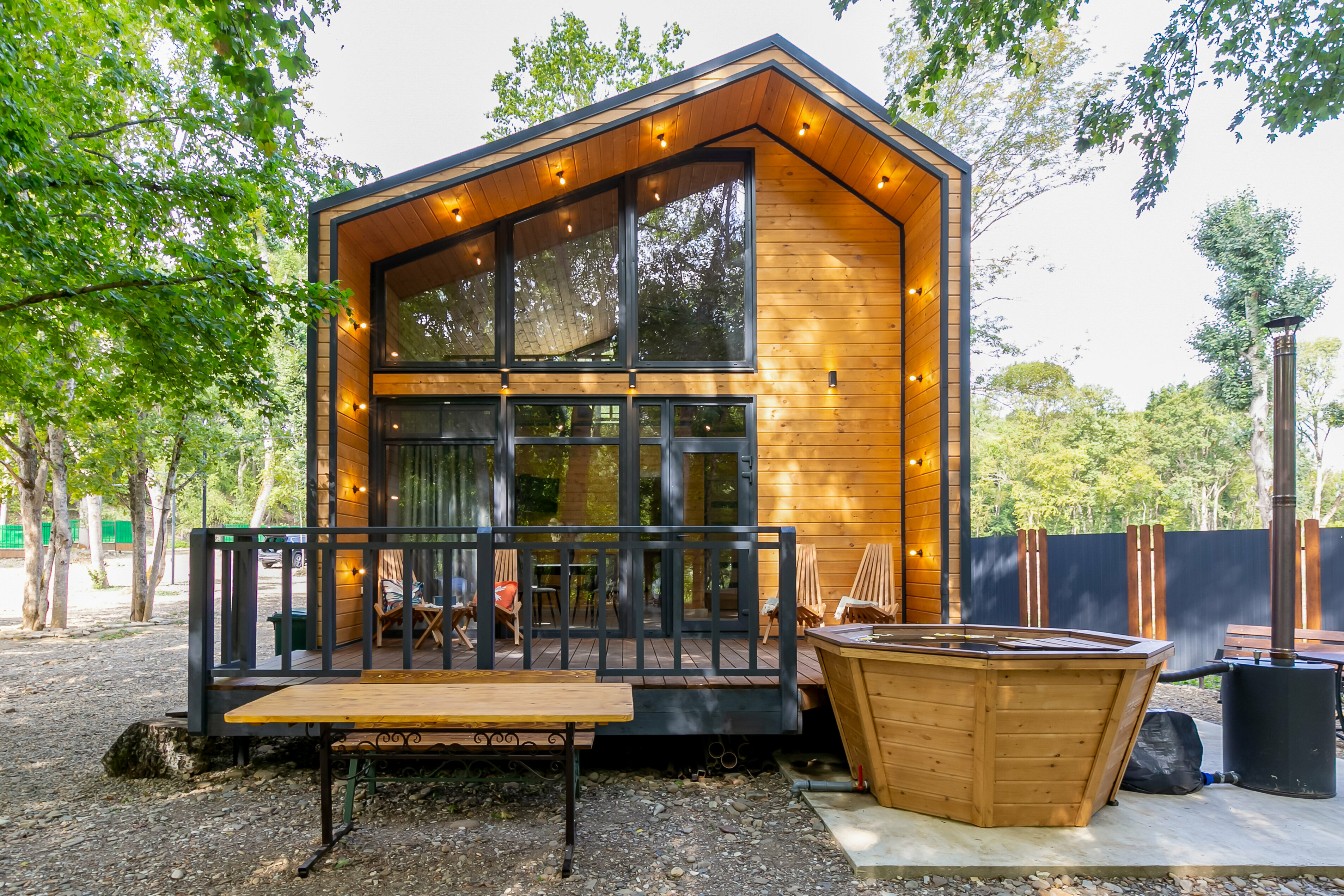 Двухуровневый четырехместный номер