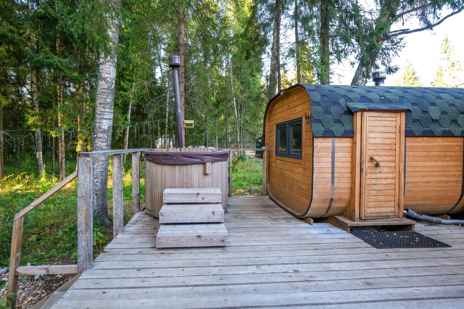 Дом с видом на лес