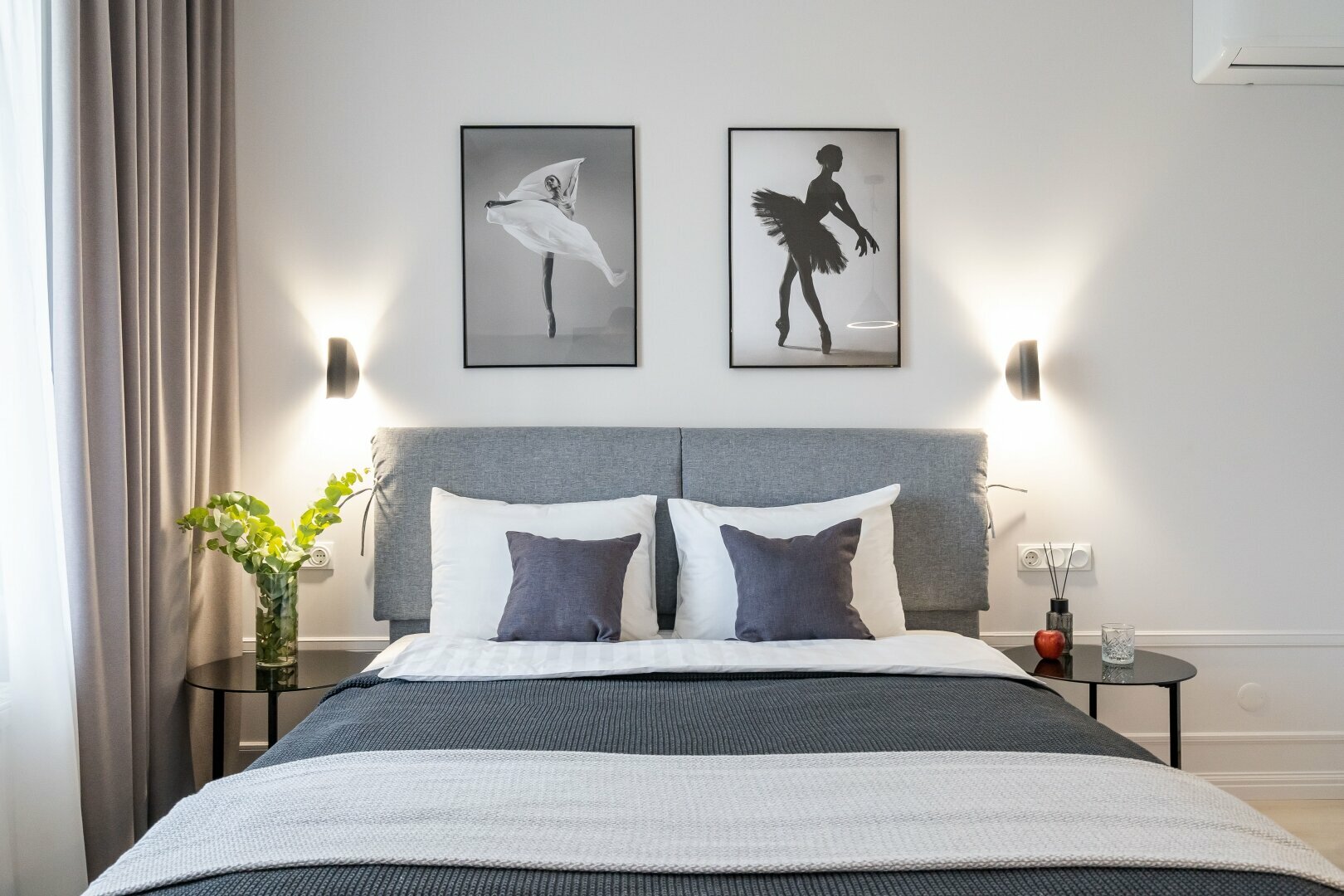 Двухместный номер Делюкс с 1 кроватью и балконом