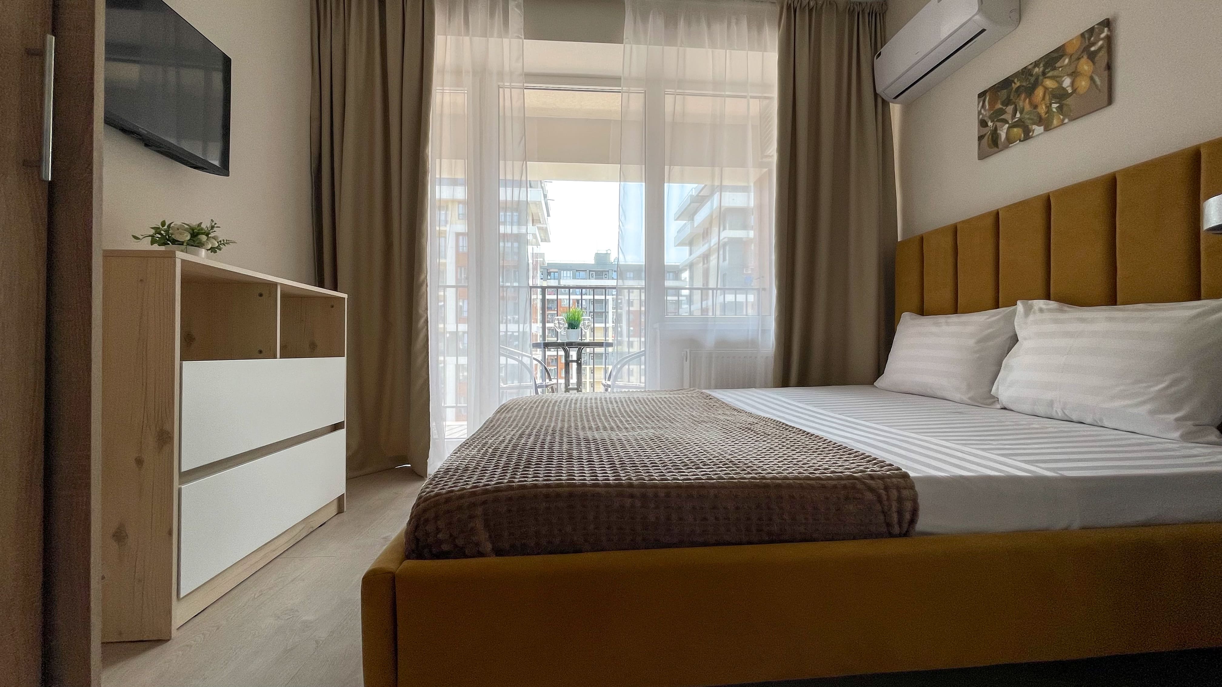 Апартаменты с балконом