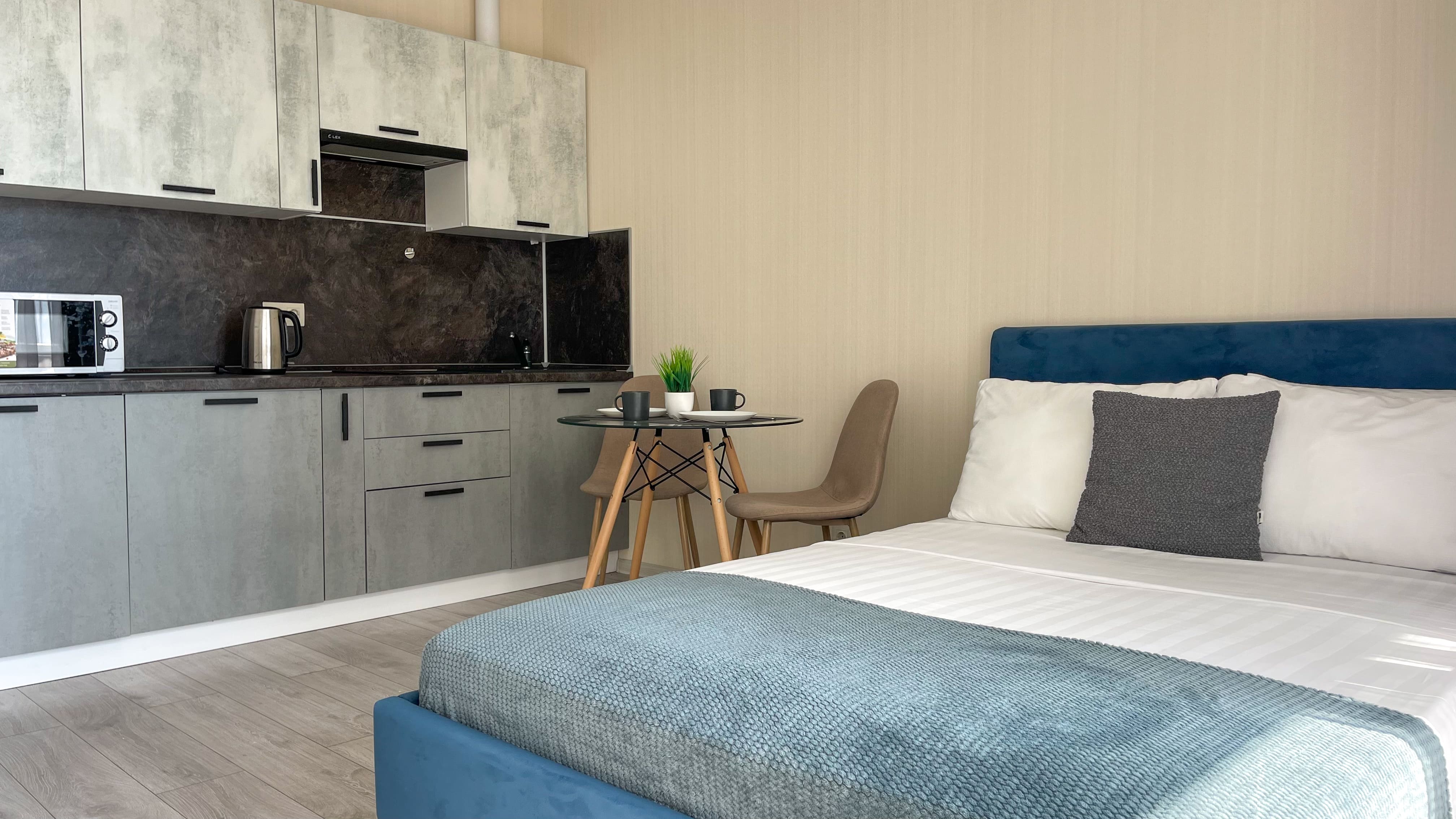 Апартаменты-студия с видом на море