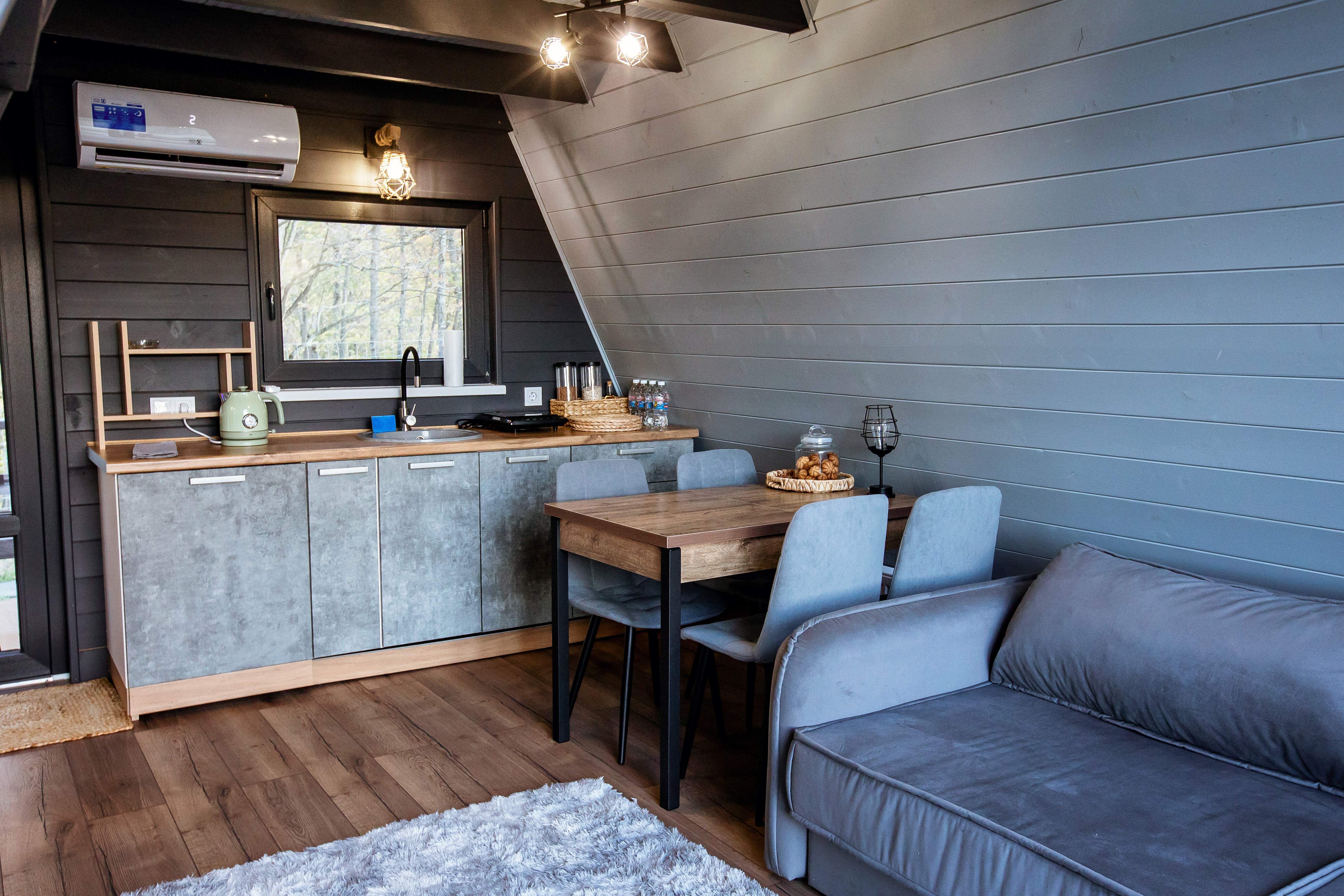 Двухуровневый четырехместный номер