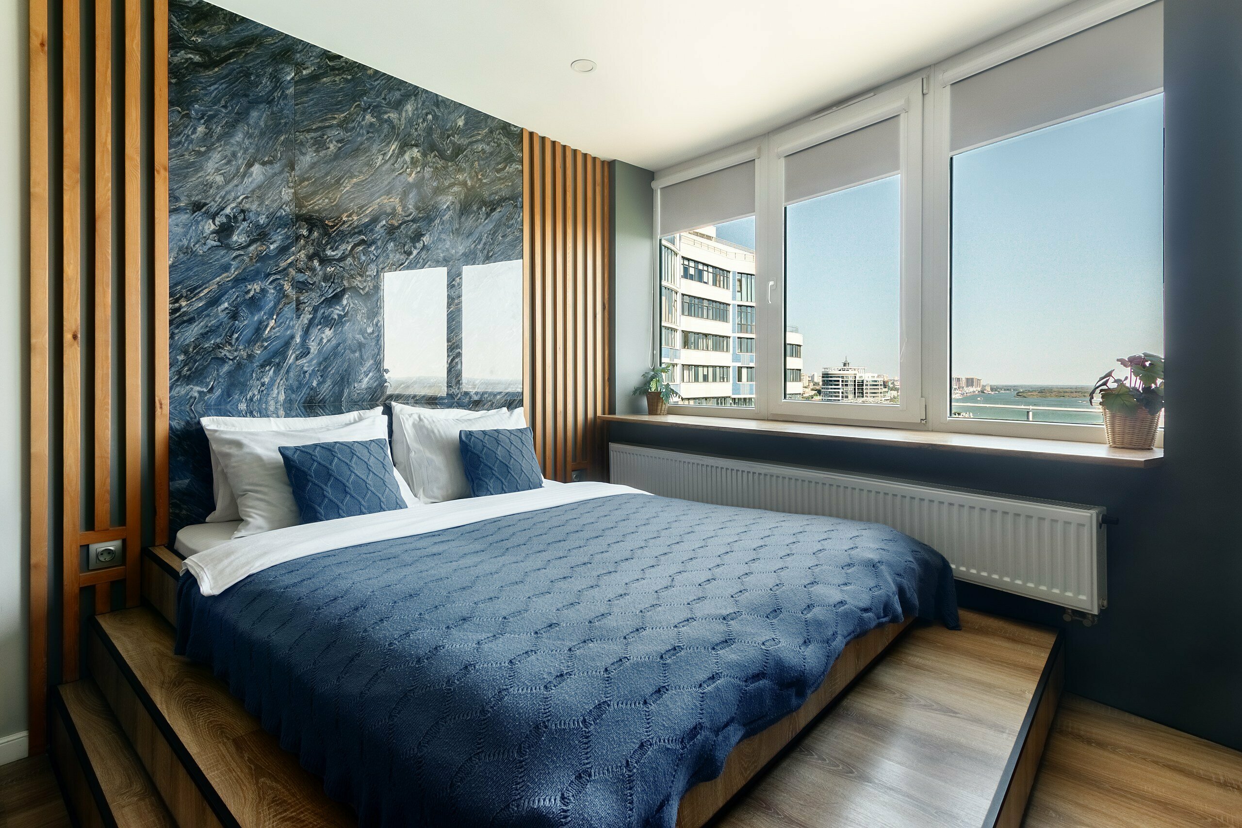 Студия с подиумом с шикарным видом на ДОН (23 этаж)