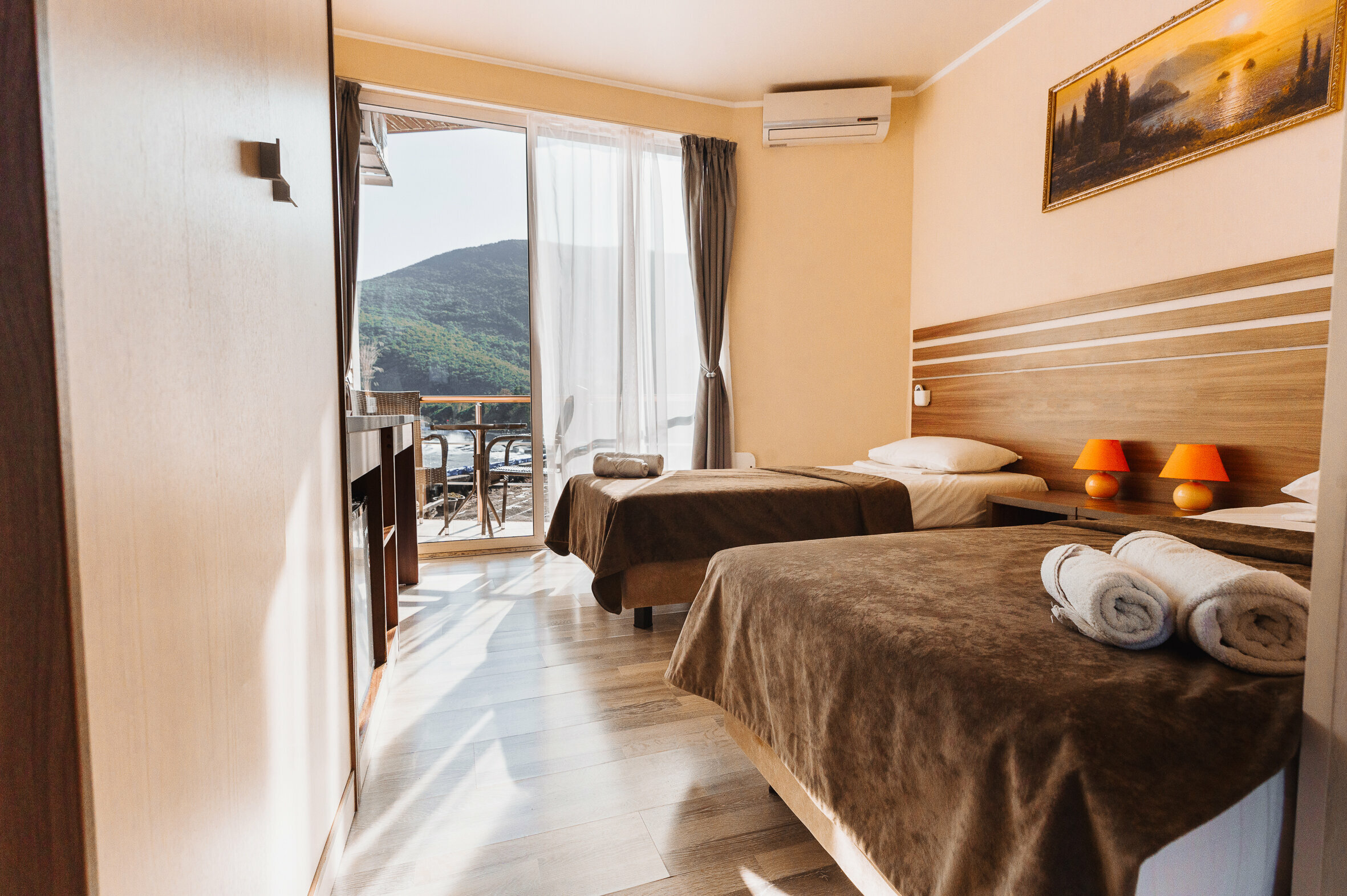 Двухместный номер с 1 кроватью и видом на море