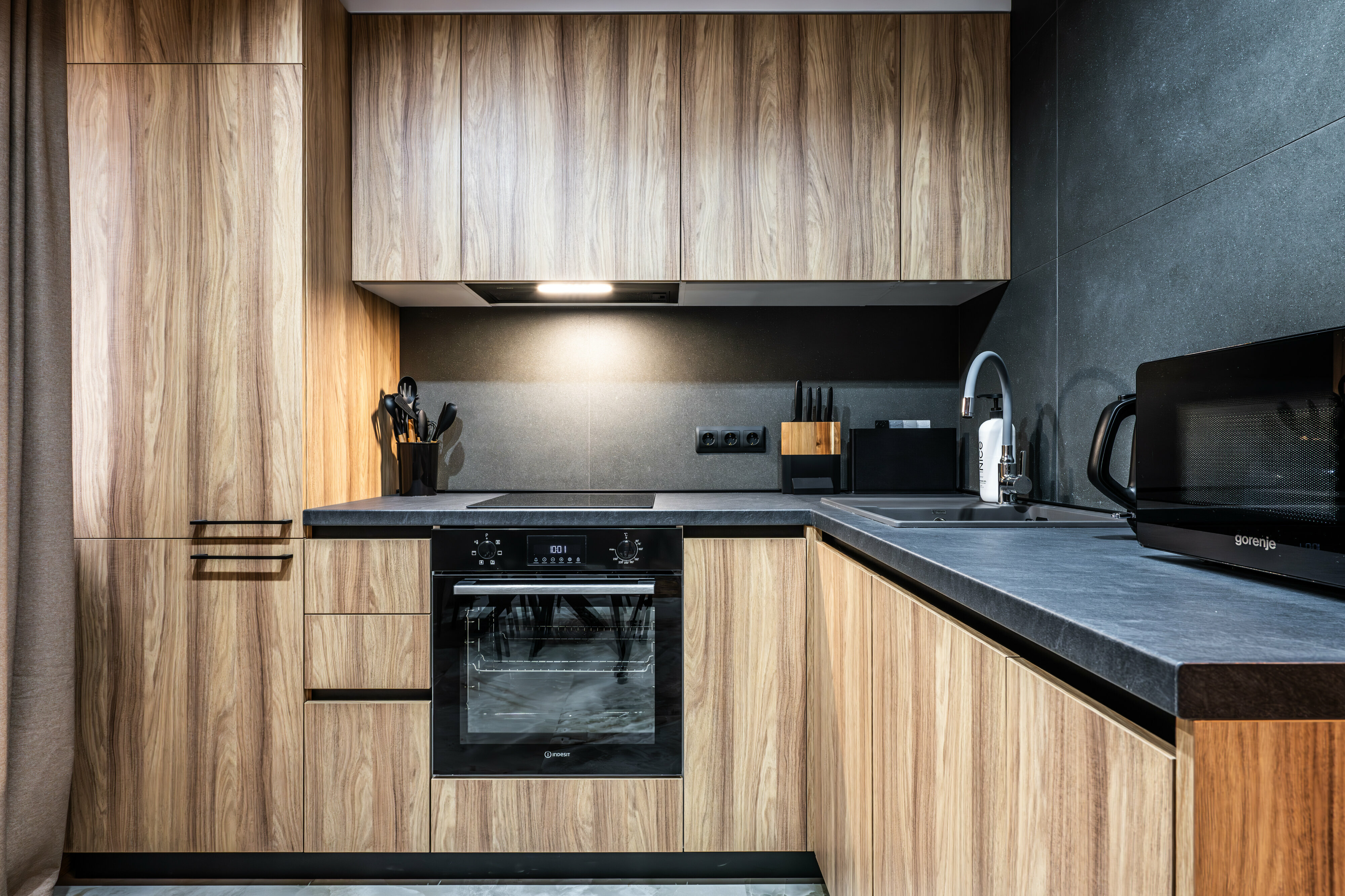 Апартаменты «Attic» - в скандинавском стиле с красивыми видами на горы 38 м2