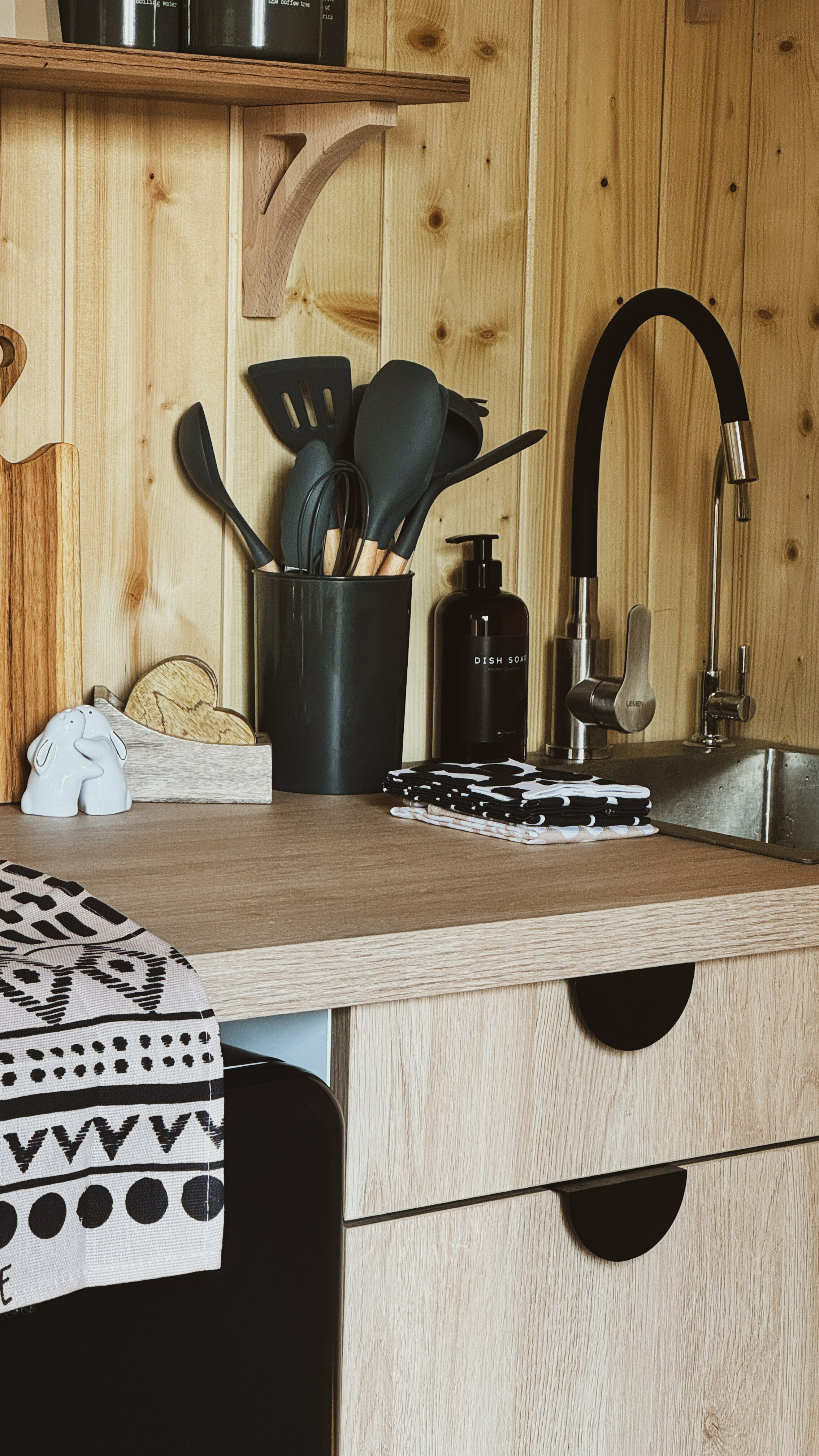 Мини домик с баней